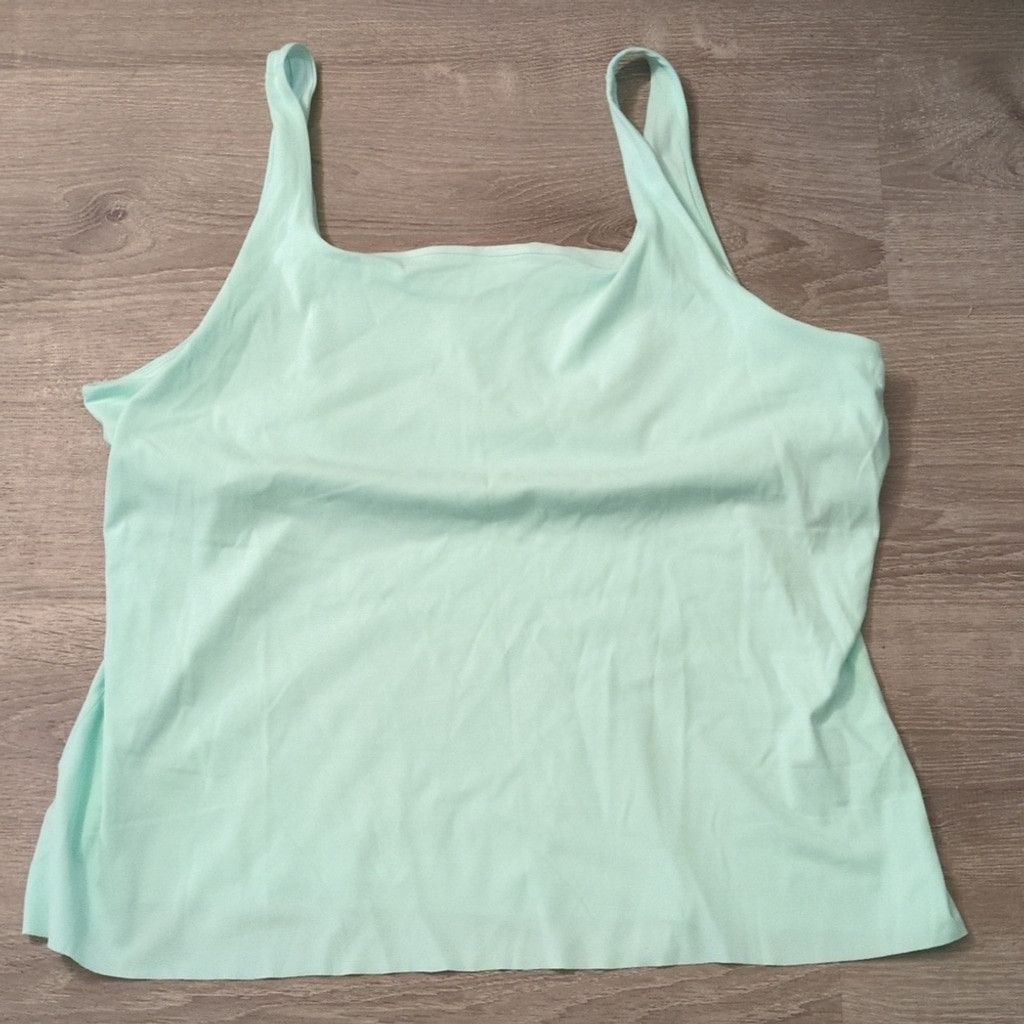 Nike Nike yoga dri for aqua blue tank top size 3X Size 3XL / US 20-22 - 1 Thumbnail