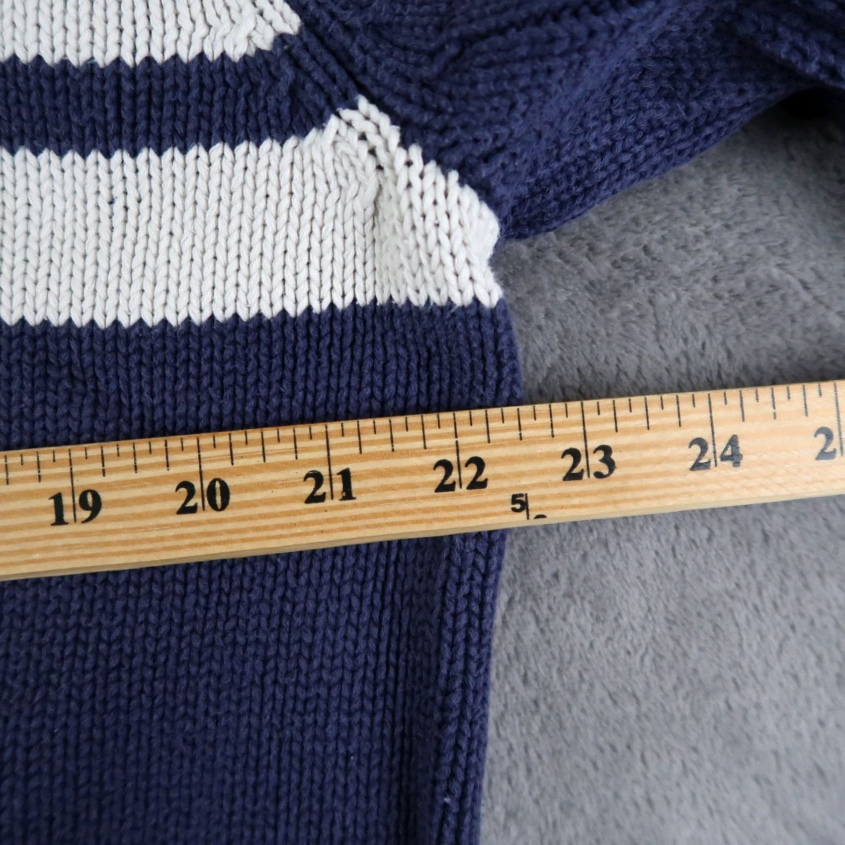 Ralph Lauren Vintage Polo Jeans Co. Ralph Lauren Y2K Men’s XL Knit Blue 1/4 Zip Sweater Shirt Size US XL / EU 56 / 4 - 5 Thumbnail
