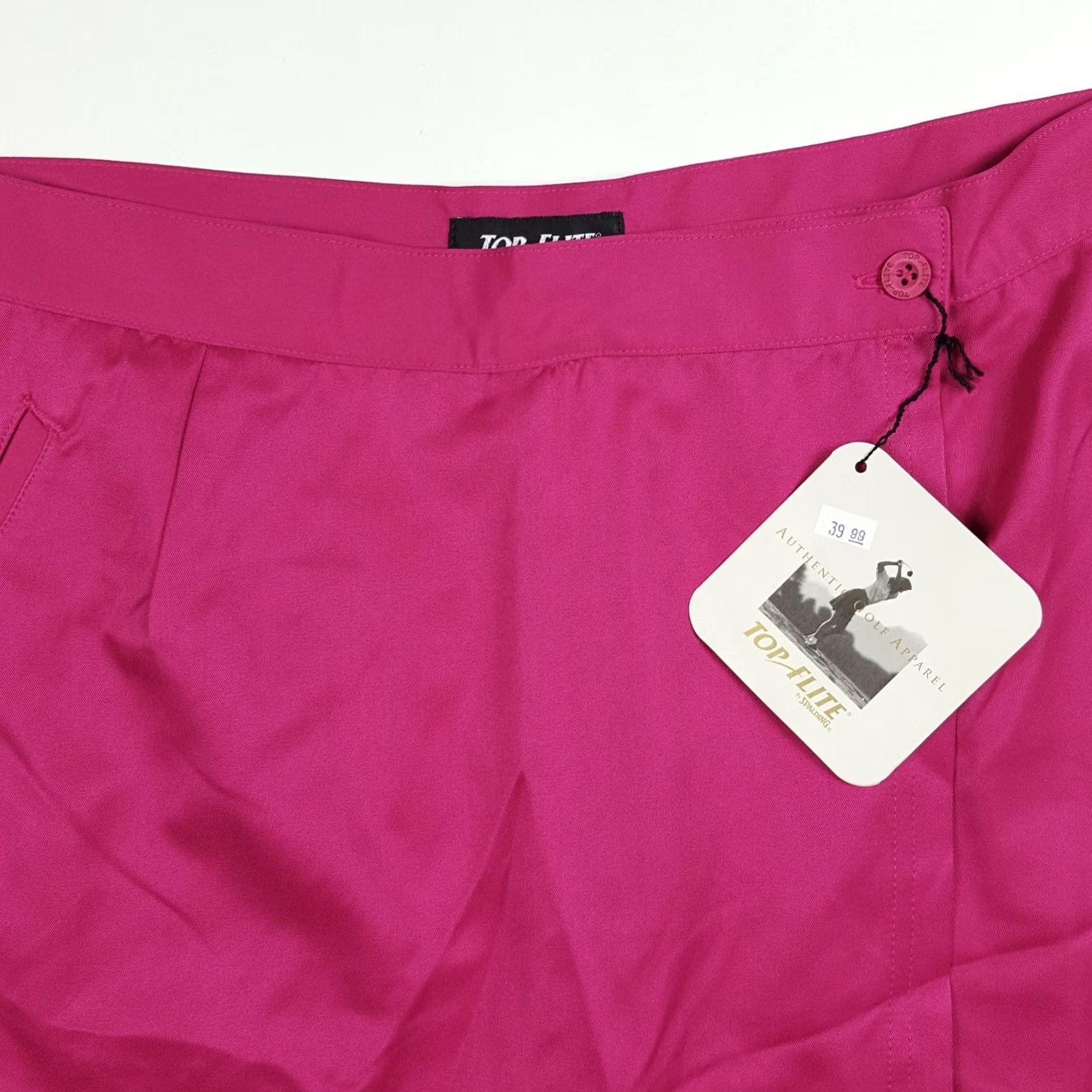 Spalding VINTAGE Spalding Pink Golf Skort Women's 16 Skirt Athletic Tennis Golf Retro 90s Womens Size 38" / US 16 / IT 52 - 2 Thumbnail