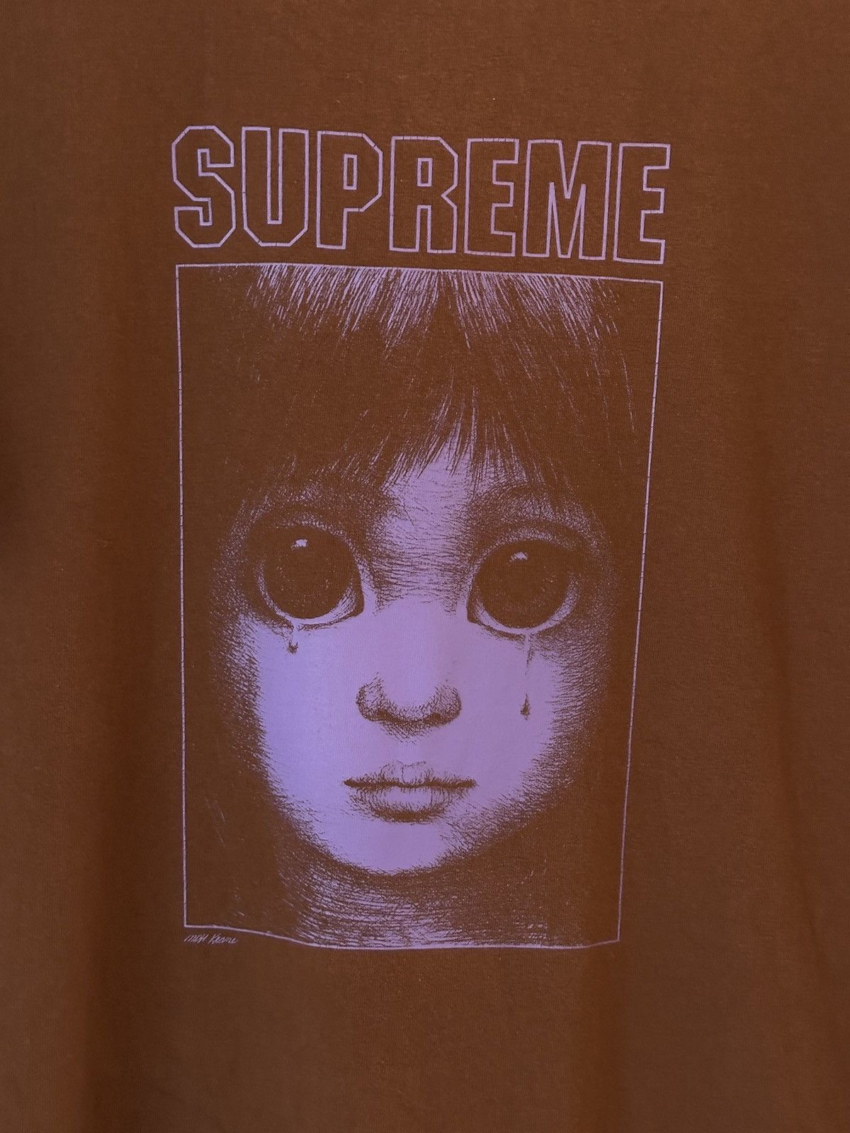 Supreme Supreme Margaret Keane Teardrop Tee Size US L / EU 52-54 / 3 - 2 Thumbnail