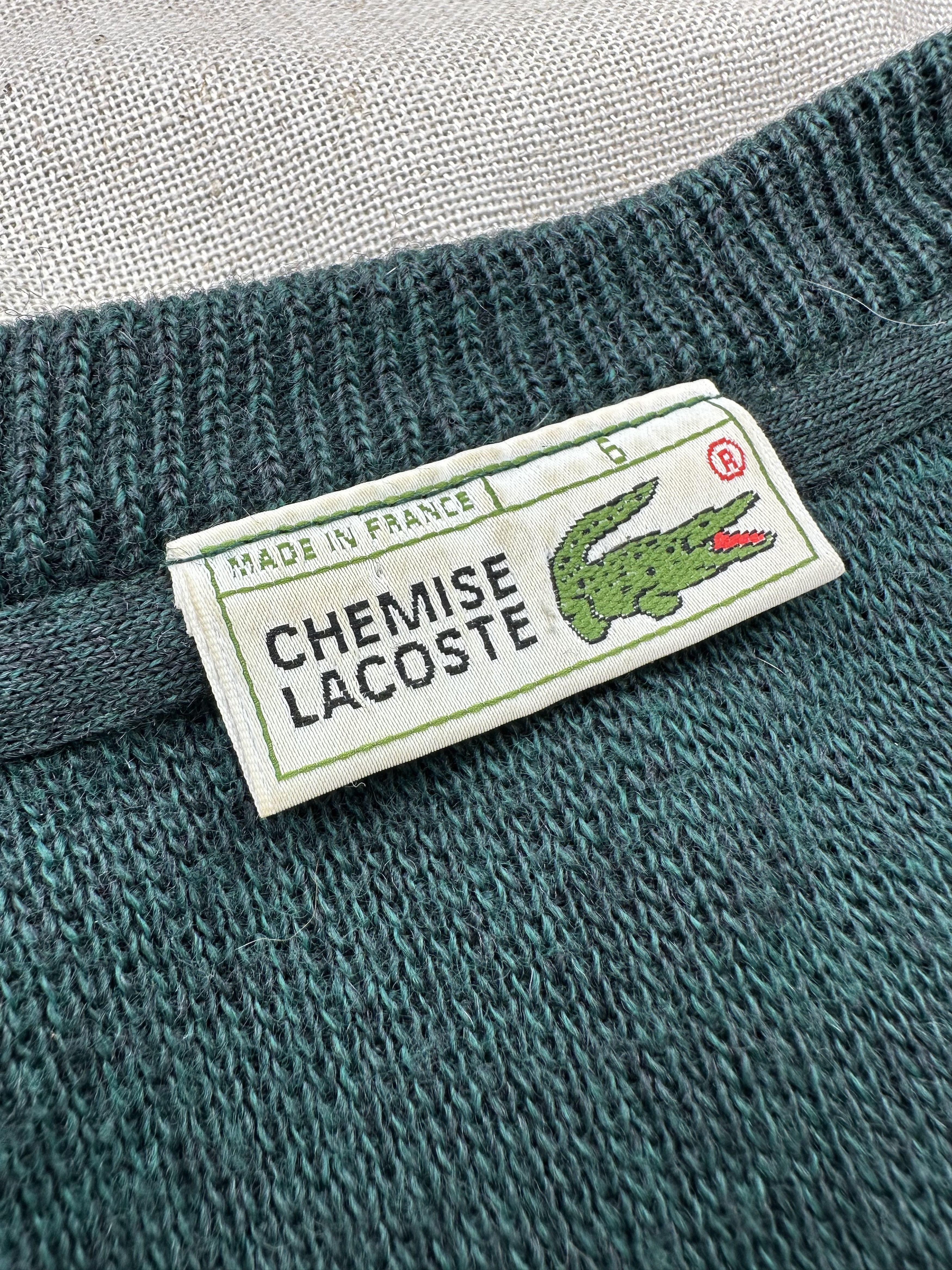 Lacoste Lacoste Vintage Sweater Size US XXL / EU 58 / 5 - 2 Thumbnail