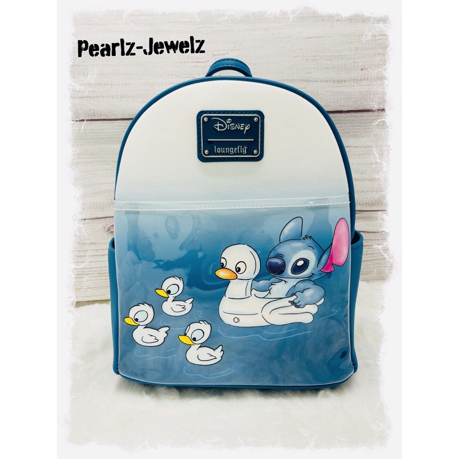 Disney Loungefly Disney Lilo & Stitch Water Ducklings Floaty Mini B Size ONE SIZE - 1 Thumbnail