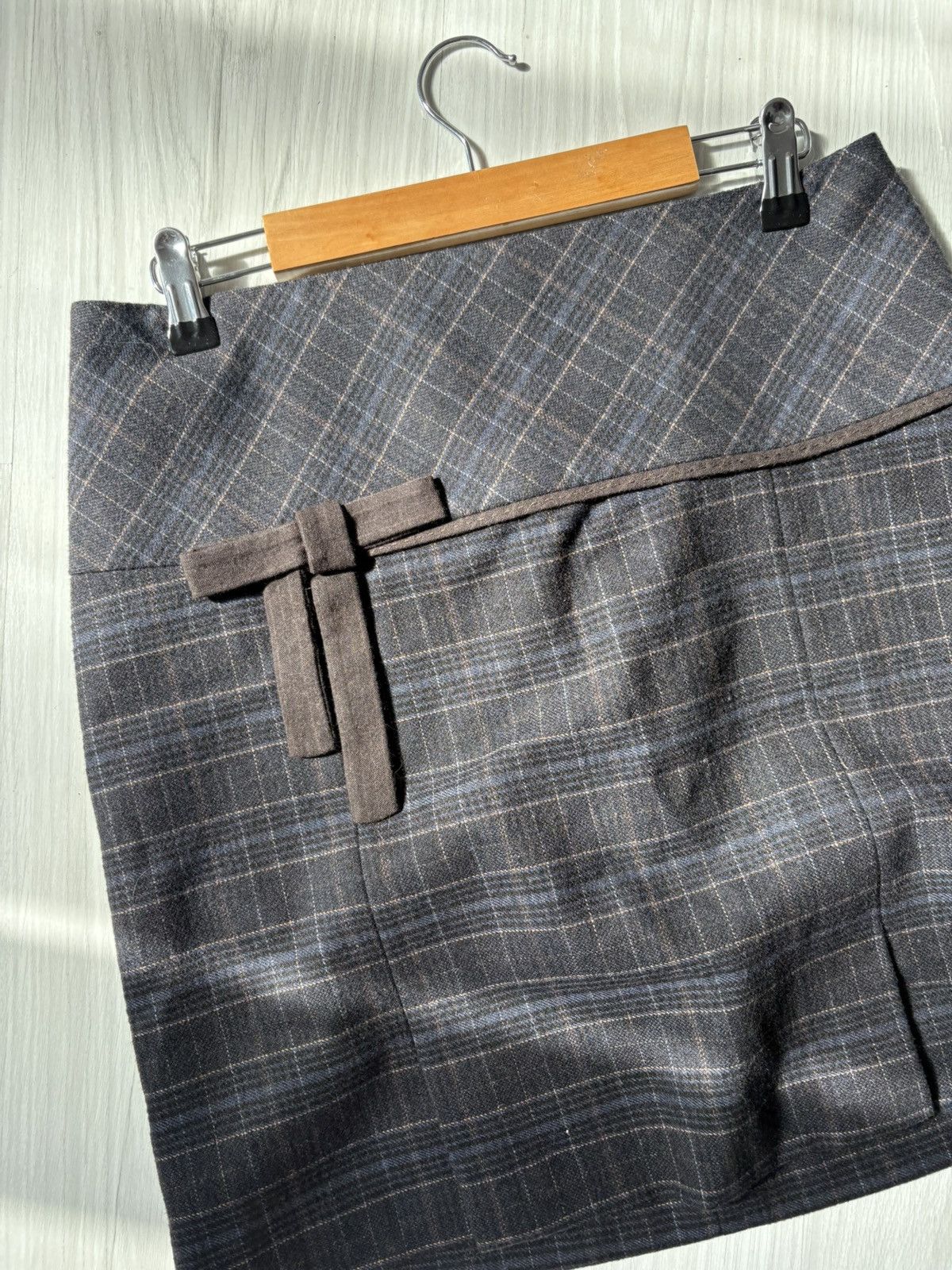 Vintage Herry wool skirt Size 26" / US 2 / IT 38 - 3 Thumbnail