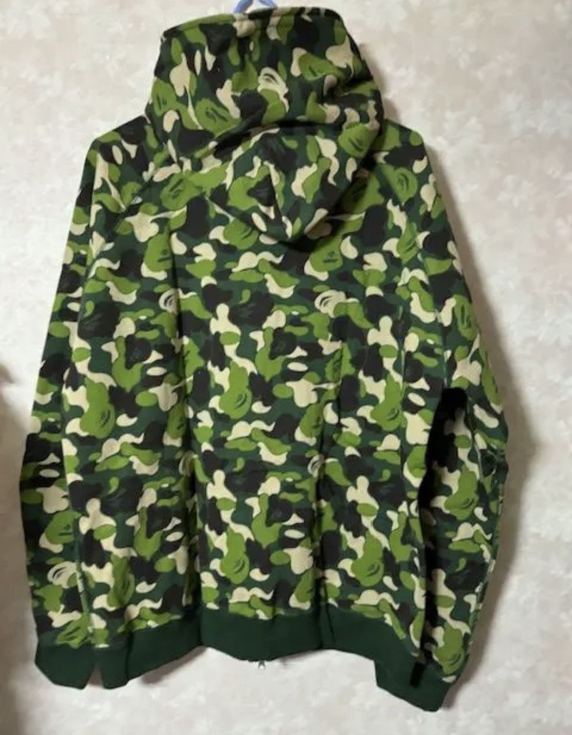 Bape RARE OG 2006 A BATHING APE GREEN ABC CAMO FULLZIP HOODIE Size US XL / EU 56 / 4 - 6 Thumbnail
