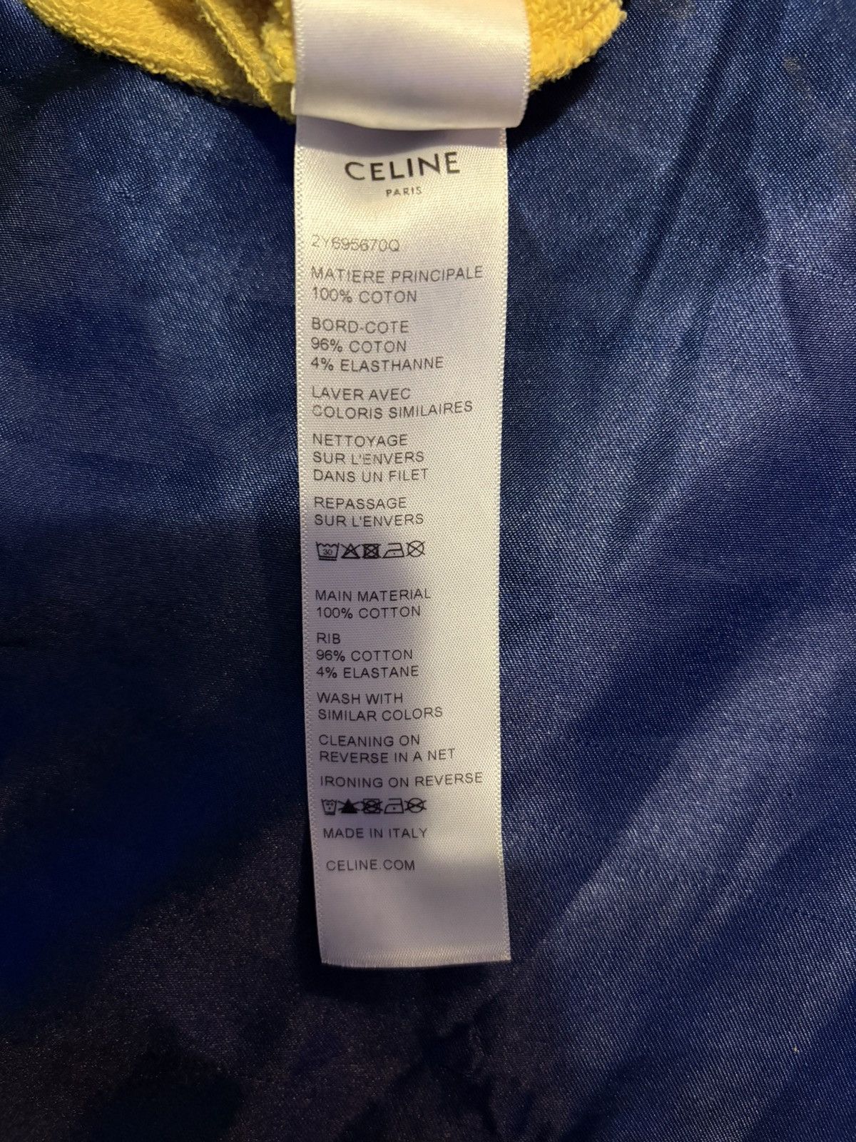 Celine Celine Hoodie Size US XS / EU 42 / 0 - 5 Thumbnail