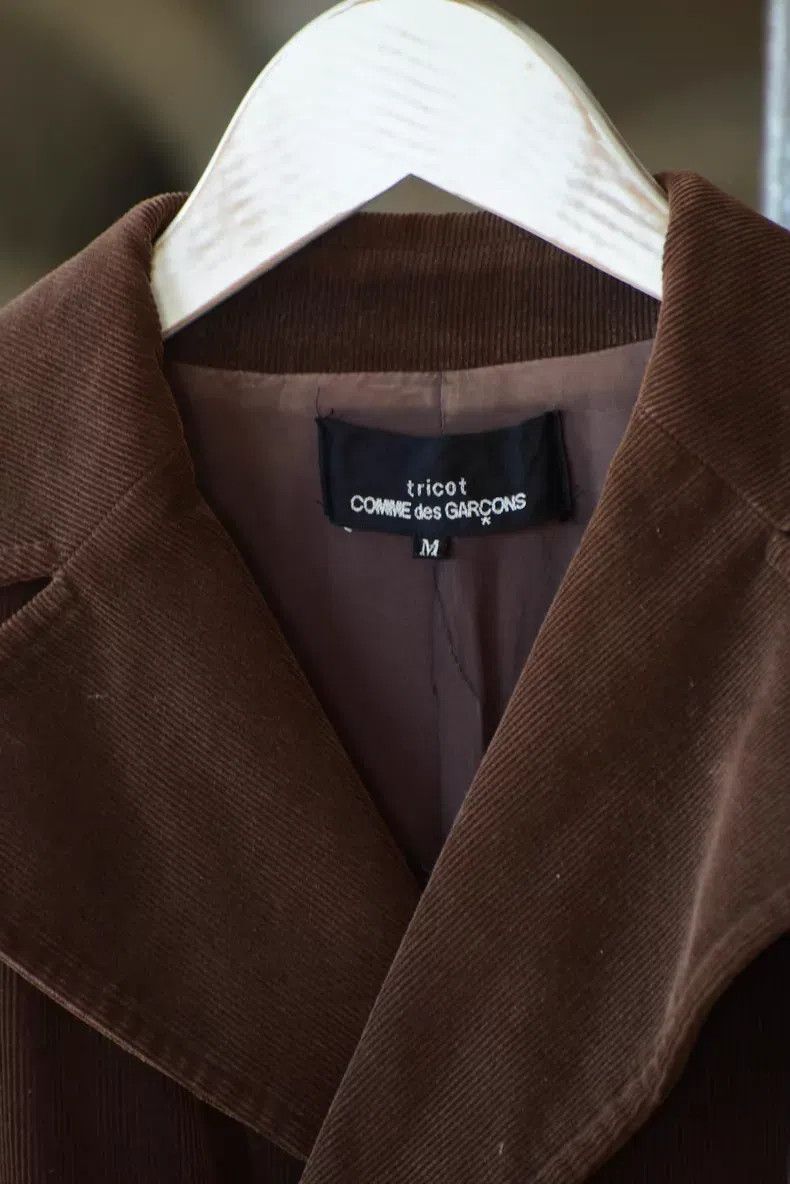 Comme des Garcons Comme Des Garcons Brown Corduroy Double-breasted Coat Size M / US 6-8 / IT 42-44 - 2 Thumbnail