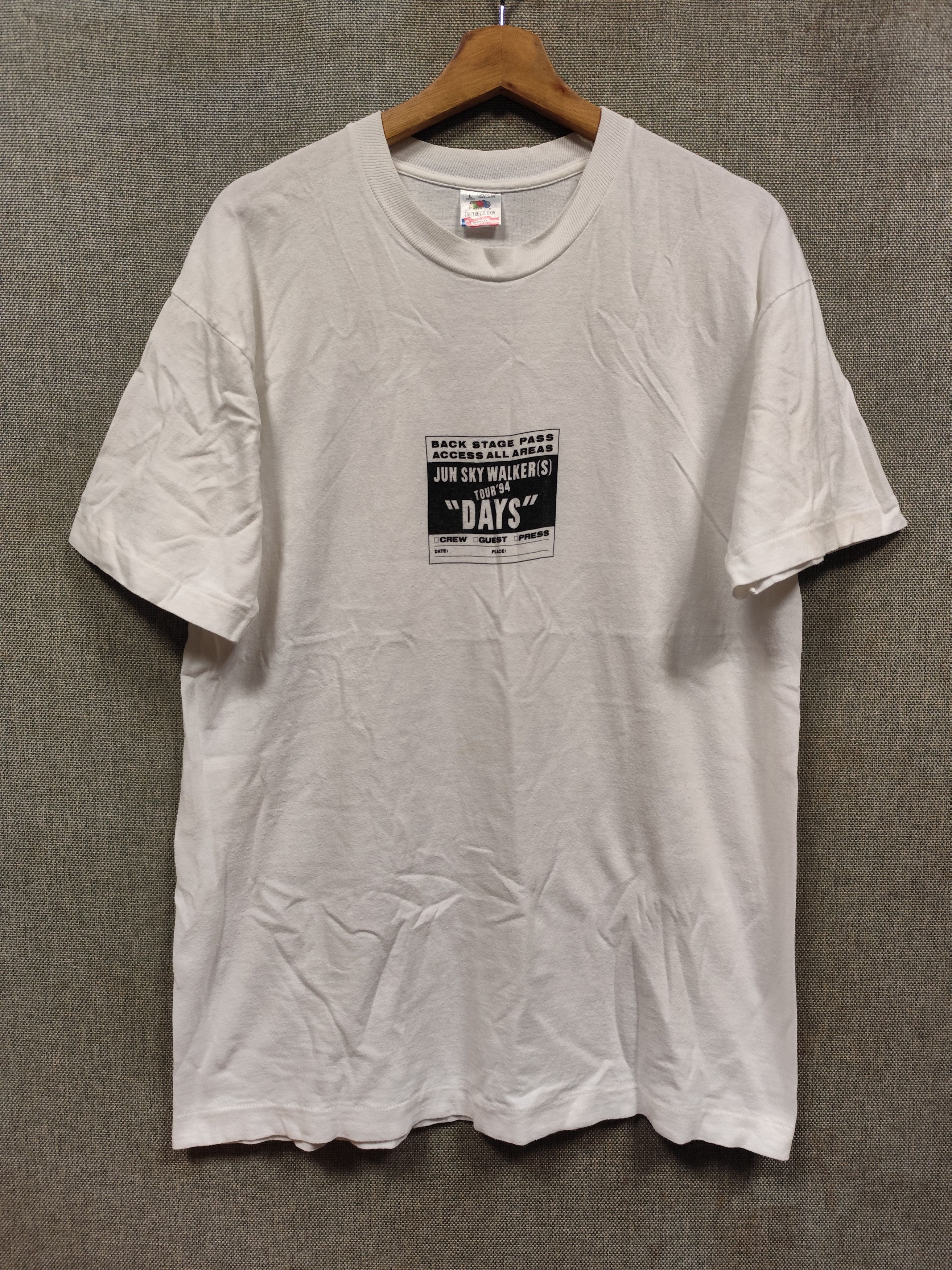 Band Tees × Fruit Of The Loom × Vintage Vintage 1994 t shirt band Jun Sky Walker(s) days Size US L / EU 52-54 / 3 - 1 Thumbnail