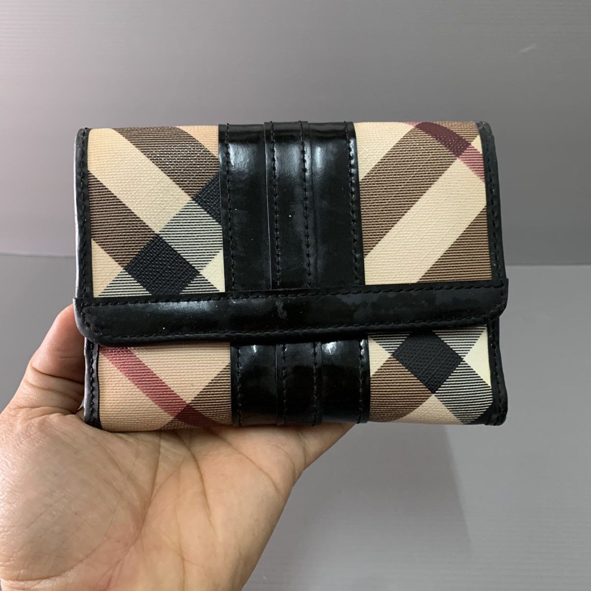 Burberry Burberry Novacheck Wallet Size ONE SIZE - 1 Thumbnail