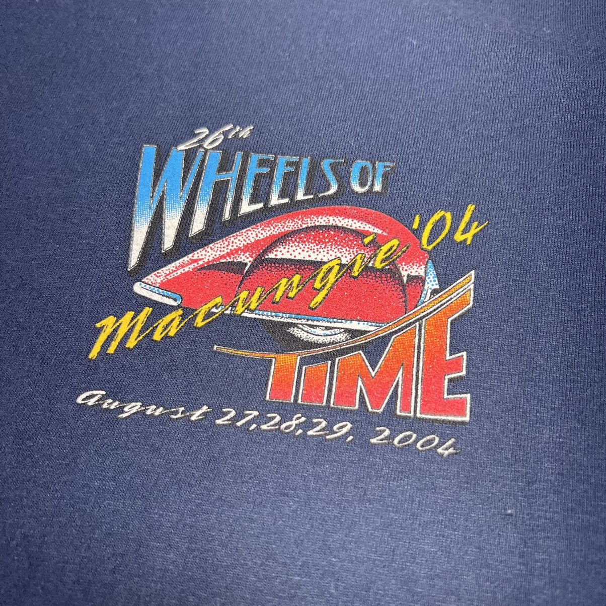 Fruit Of The Loom × Vintage Car Tee Shirt Blue Hot Rod Classic Custom Retro Graphic Size US XL / EU 56 / 4 - 4 Thumbnail