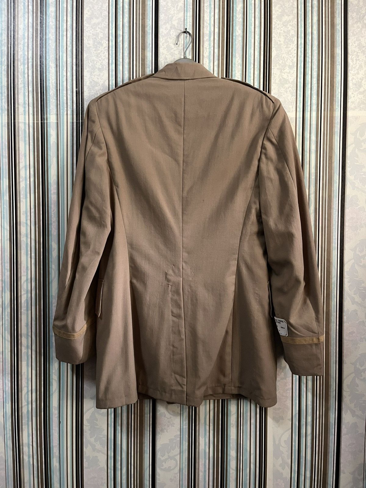 Vintage 1940s WW2 army uniform khaki tunic deadstock #I2 Size 36S - 4 Thumbnail