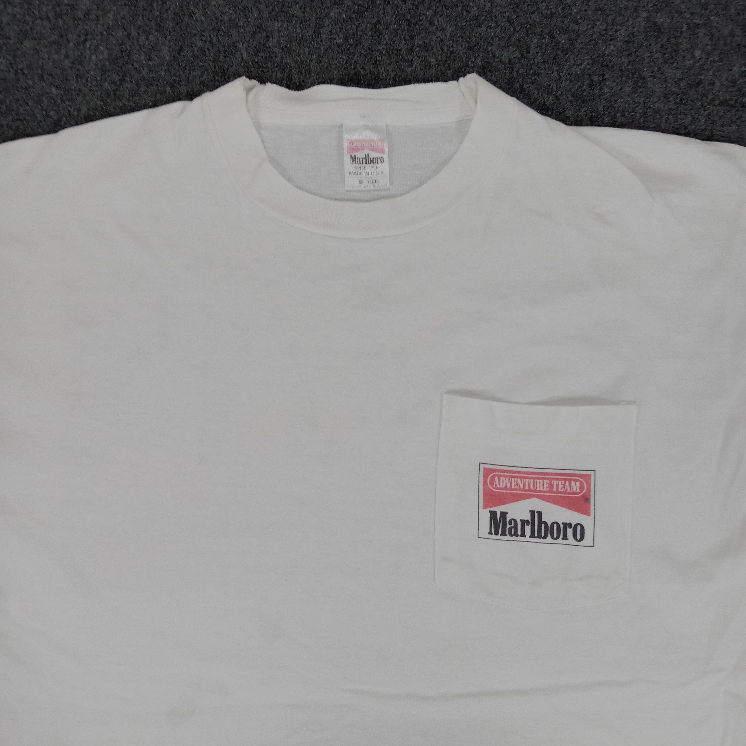 Marlboro Adventure Team × Vintage Vintage 90's Marlboro Adventures Team Sport Promo Tshirt Size US XL / EU 56 / 4 - 6 Thumbnail