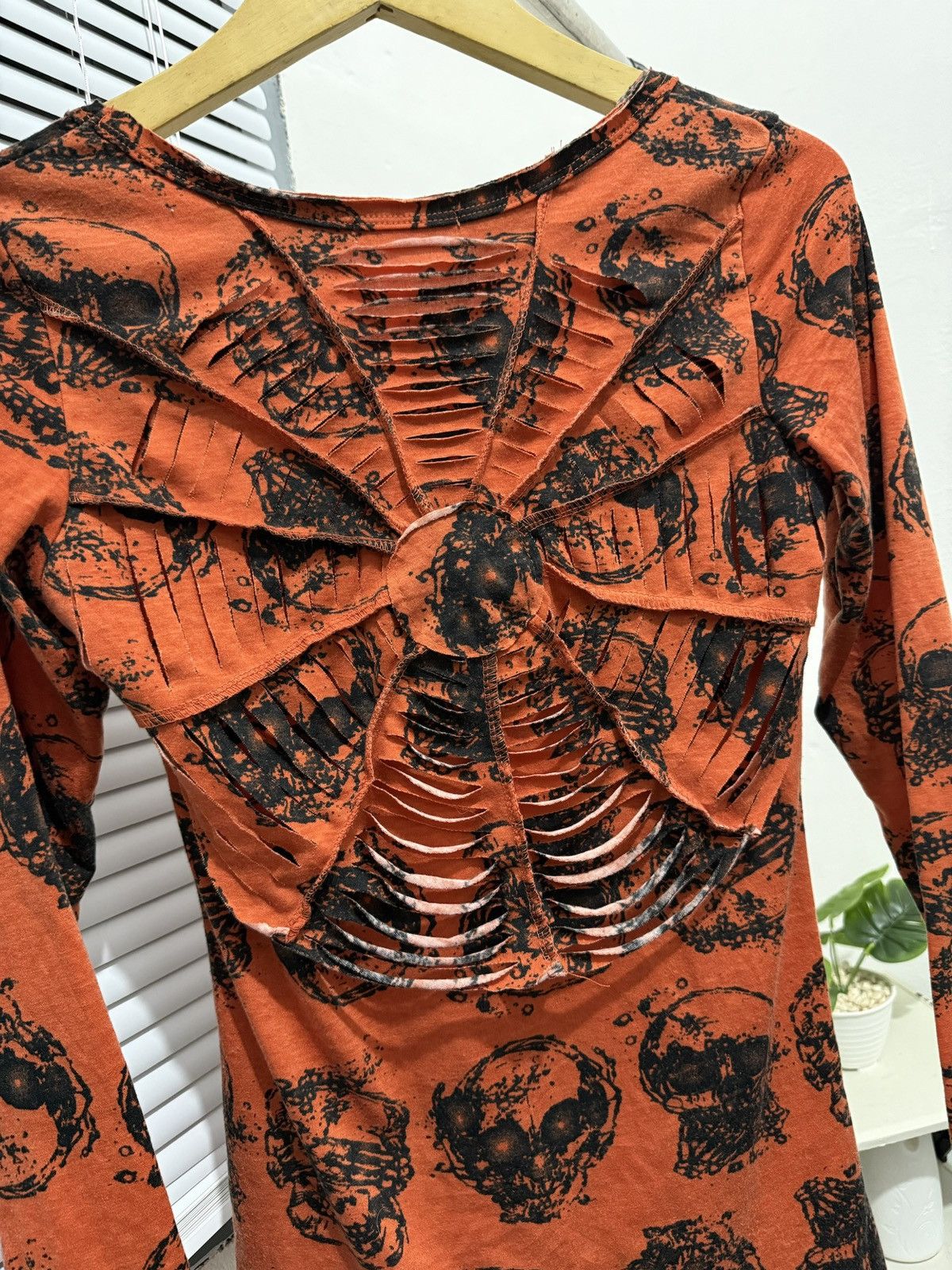 14th Addiction PARK GIRL SKULL ART IFSIX STYLE LONG SLEEVE Size M / US 6-8 / IT 42-44 - 5 Thumbnail
