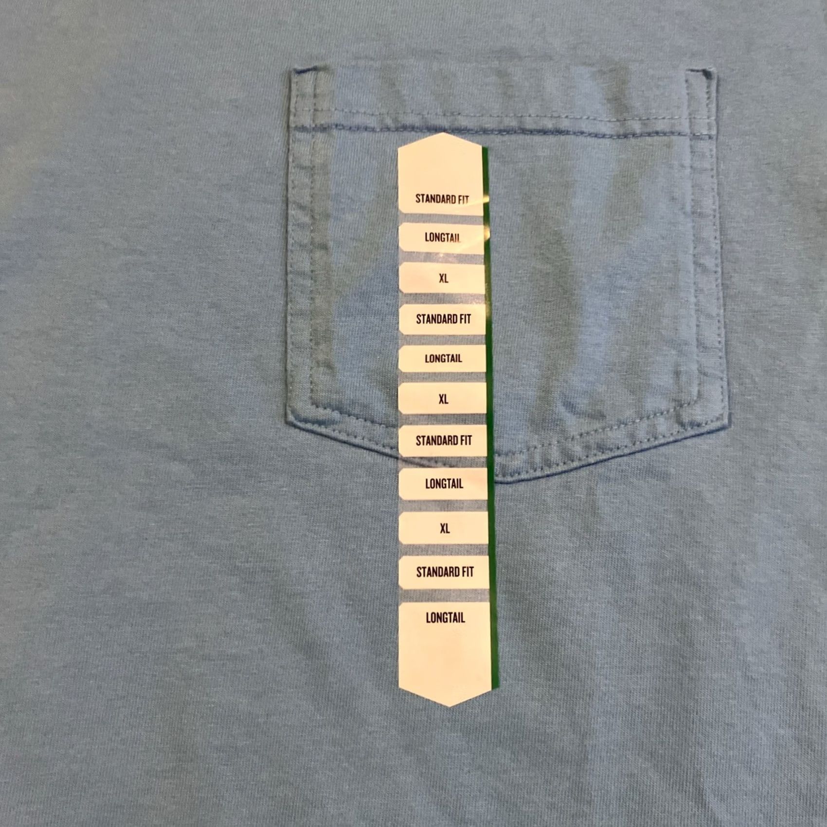 Pop Trading Company Duluth Trading Company T-Shirt Heavy Cotton Pocket Longtail Crew Neck Short Sleeve Men XL Blue NWT Pockets Men XL Size US XL / EU 56 / 4 - 2 Thumbnail