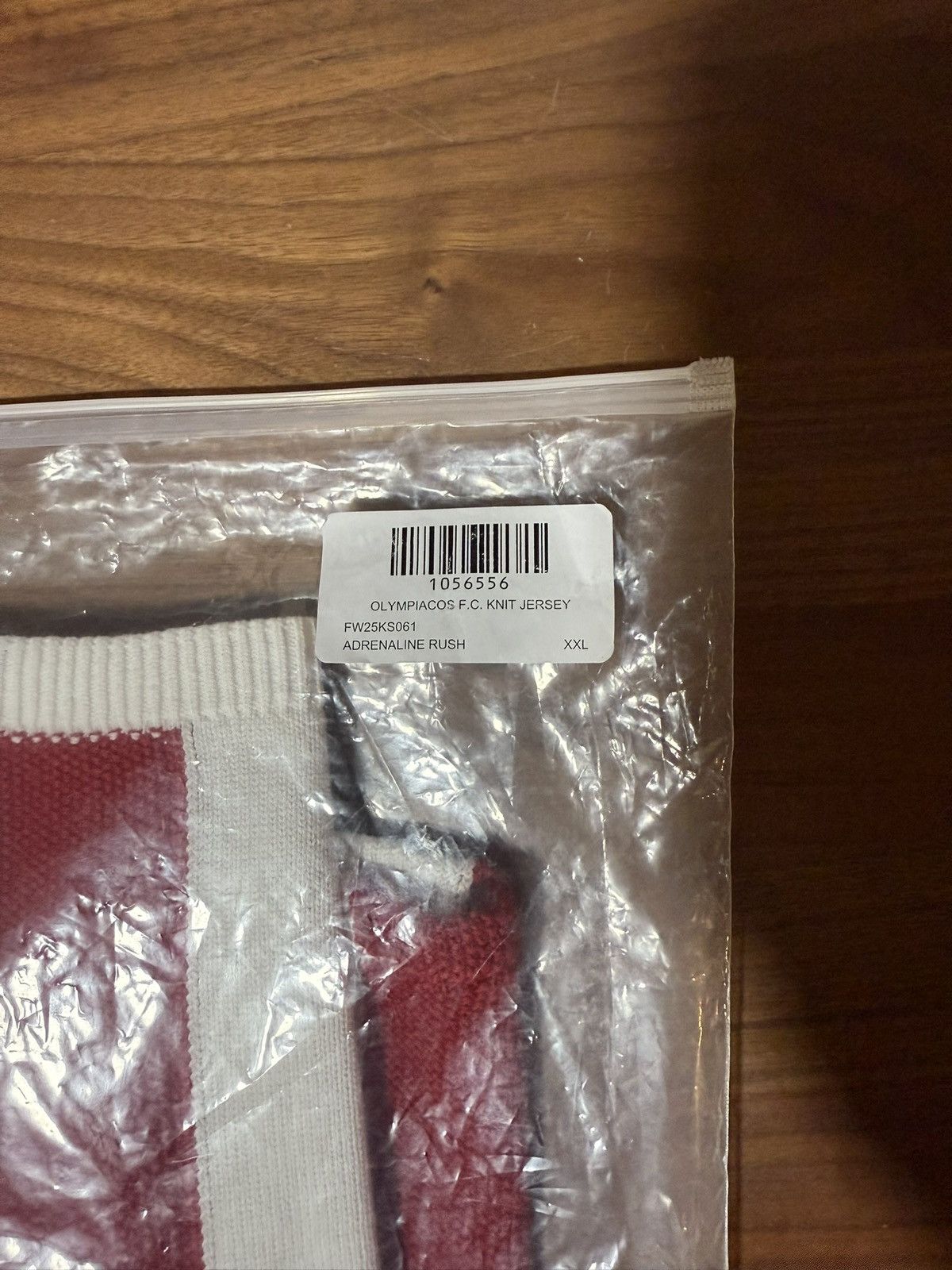 Aime Leon Dore Aime Leon Dore ALD Olympiacos F.C. Striped Crewneck Sweater Size US XXL / EU 58 / 5 - 8 Thumbnail