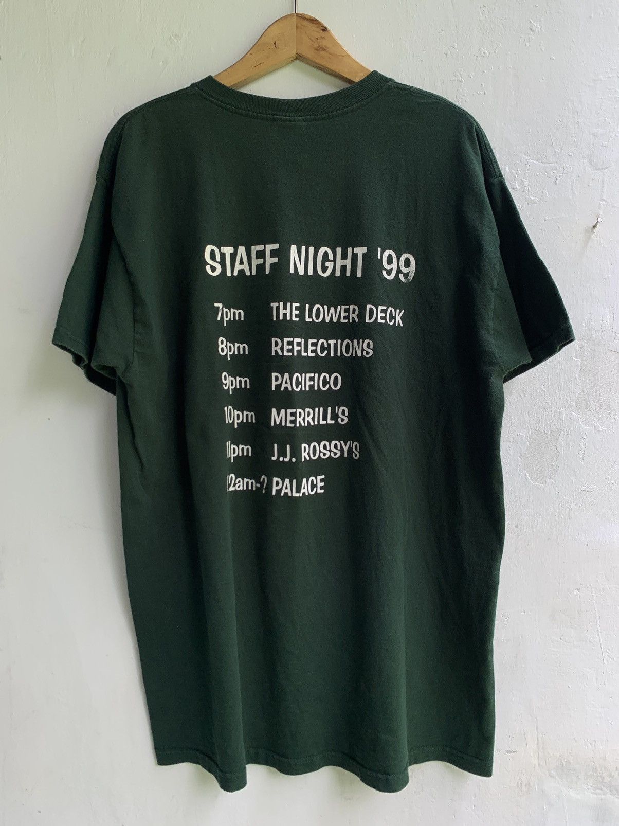 Vintage Vintage TLC no scrubs staff night 99 tee Size US XL / EU 56 / 4 - 3 Thumbnail