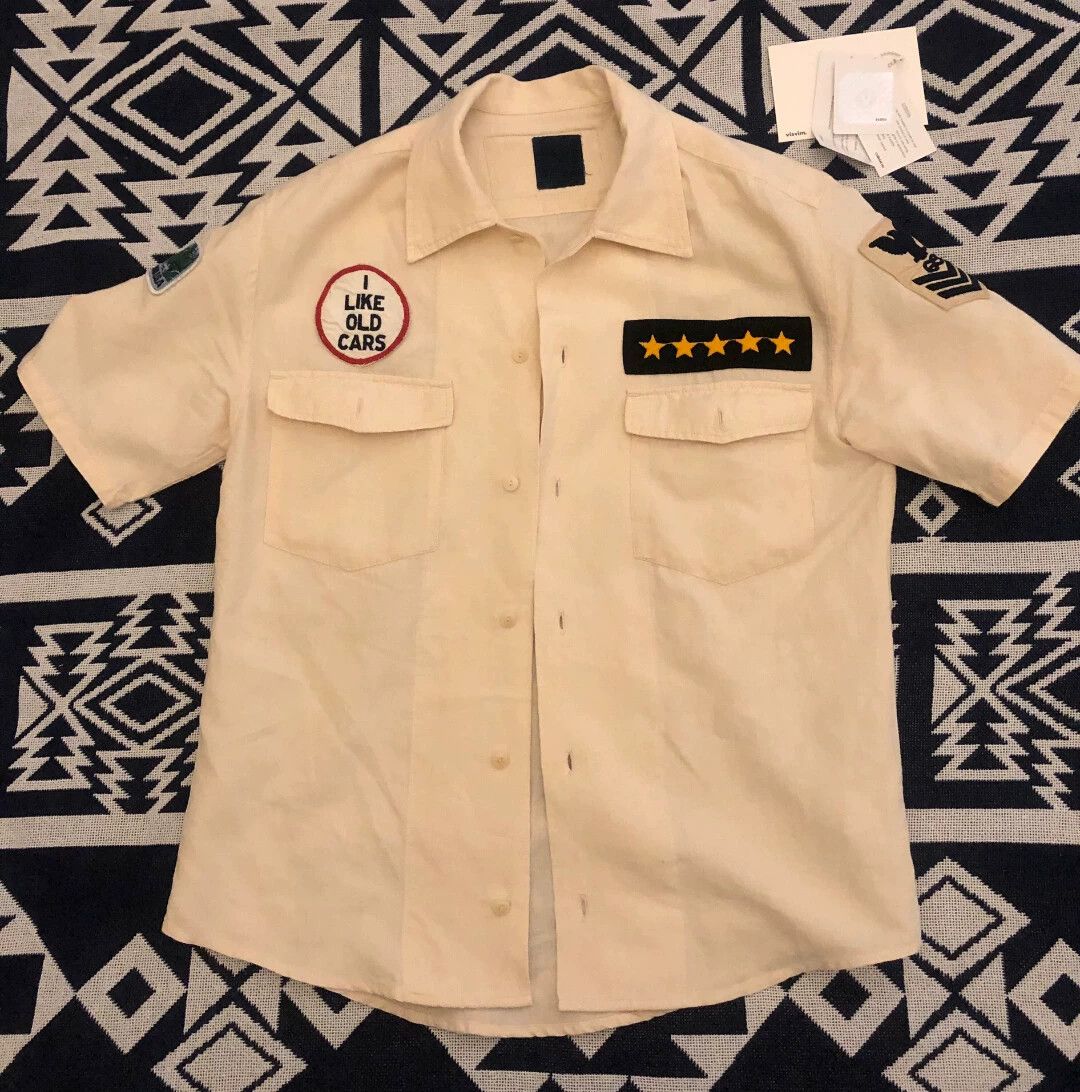 Visvim Visvim 14SS ICT hand-embroidered patch short sleeve shirt Size US S / EU 44-46 / 1 - 1 Thumbnail