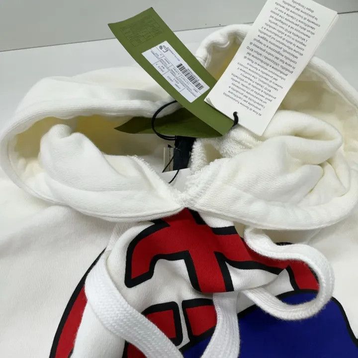 Gucci Gucci Logo Print Hooded Sweatshirt for Women-2507 Size S / US 4 / IT 40 - 4 Thumbnail