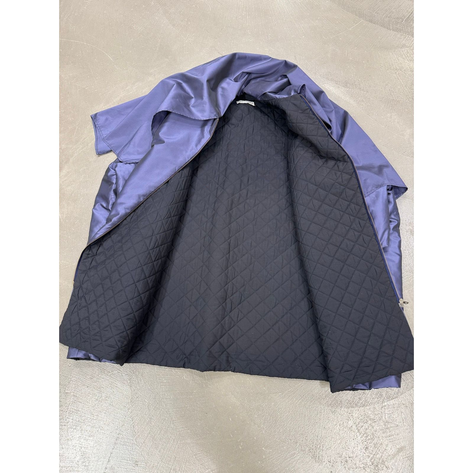 Dolce & Gabbana A/W 1991 Dolce & Gabbana iridescent oversized coat Size ONE SIZE - 15 Thumbnail