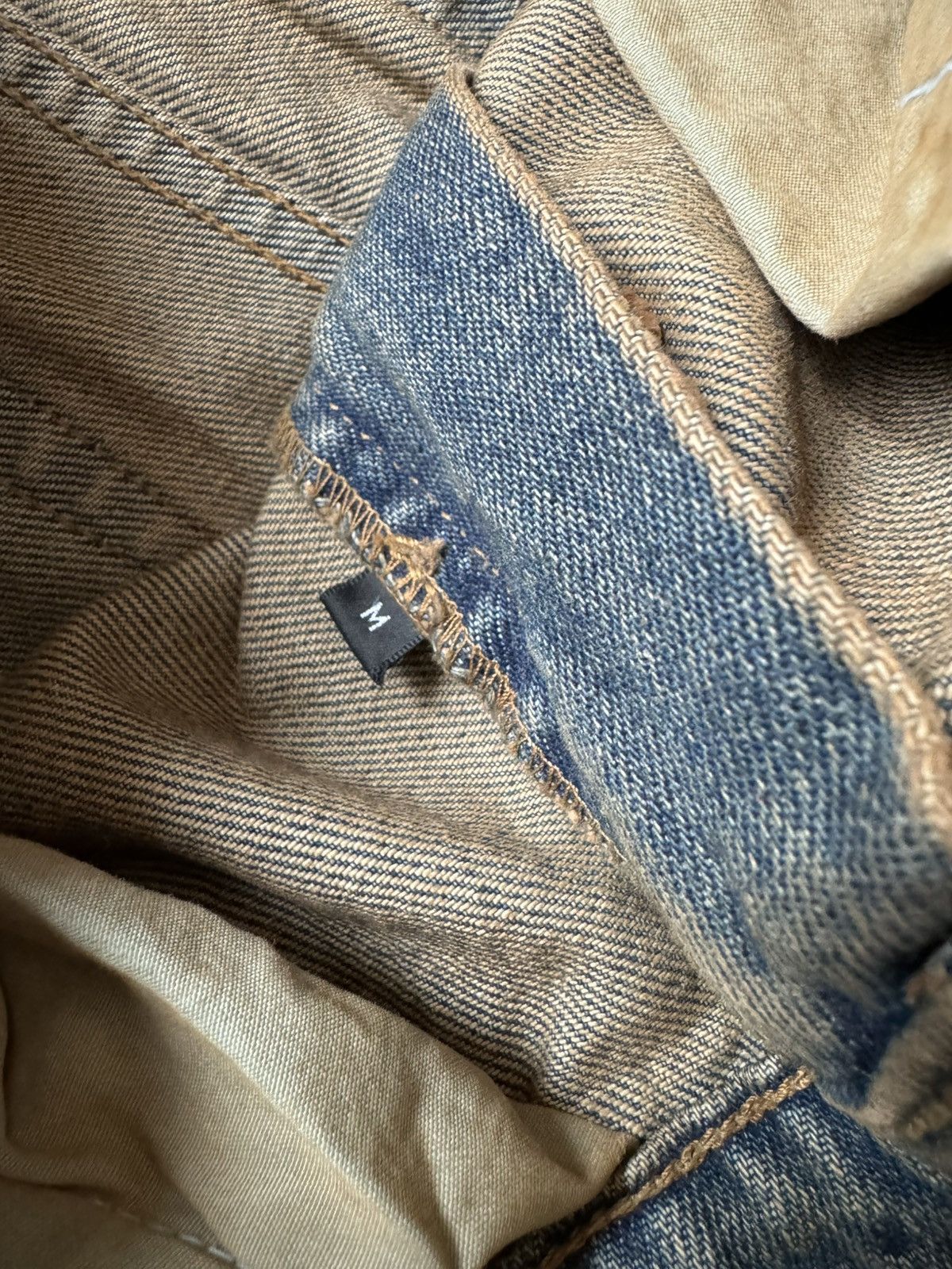 Other Pronoia.La Rust Tribal Denim Jeans Size US 32 / EU 48 - 4 Thumbnail
