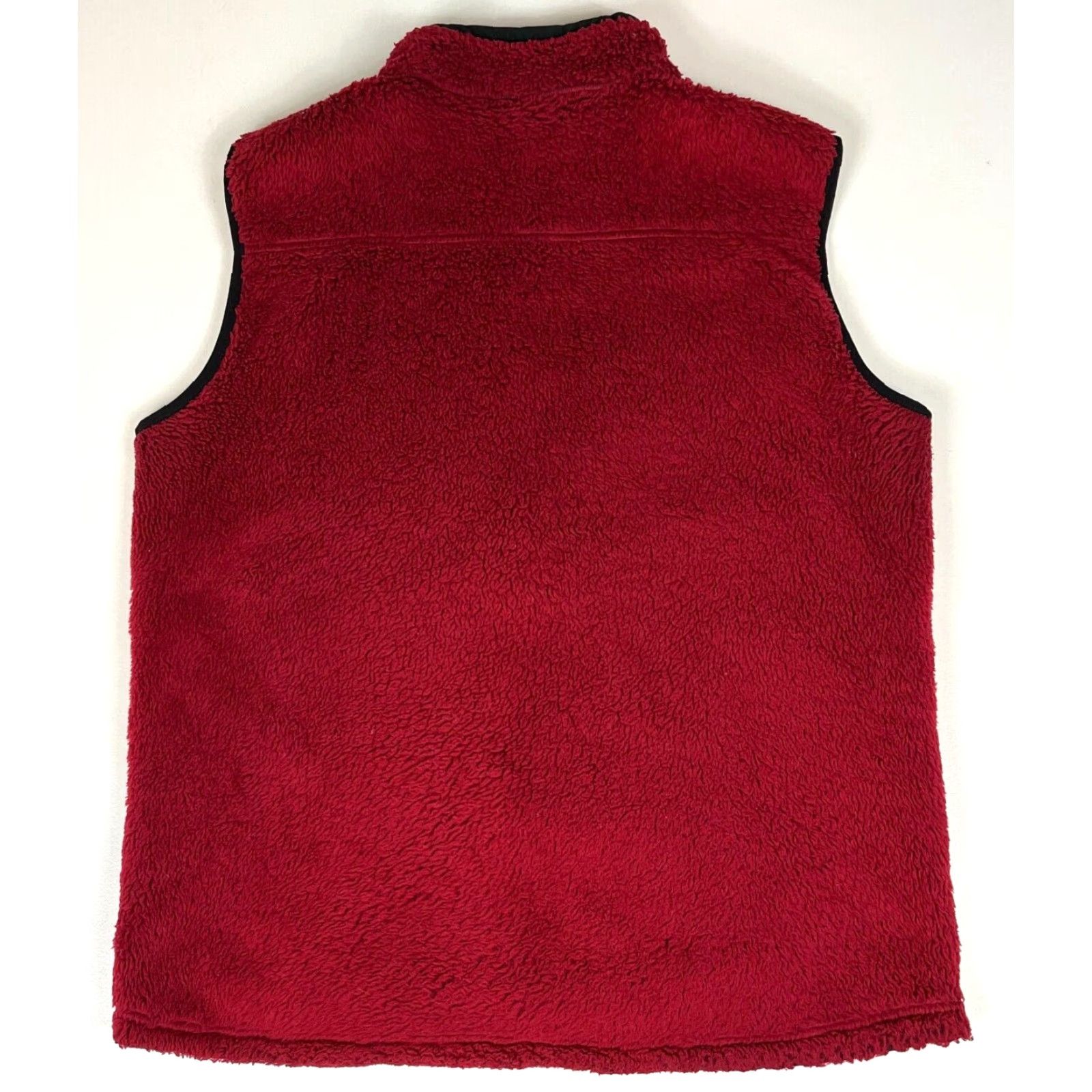 Vintage VINTAGE L.L. Bean Vest Men's Polartec Fleece Full Zip Burgundy Size L Tall Size US L / EU 52-54 / 3 - 3 Thumbnail