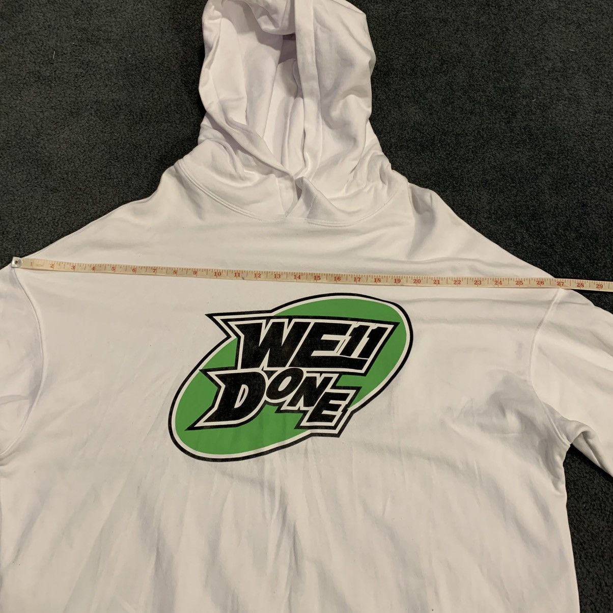 WE11DONE WE11DONE CIRCLE LOGO OVERSIZED HOODIE Size US XS / EU 42 / 0 - 12 Thumbnail