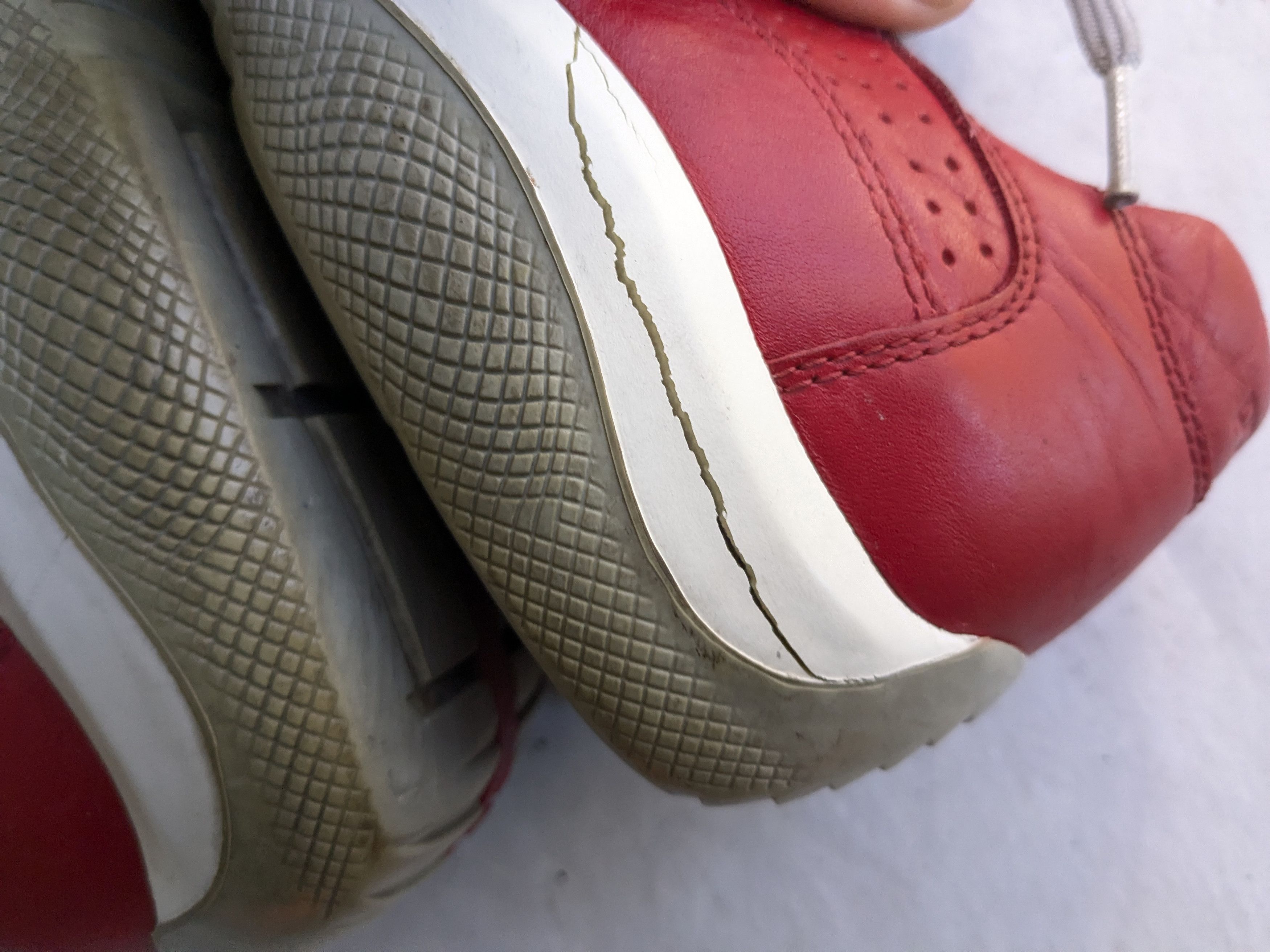 Prada Prada America's Cup Sneakers Red 9 Leather FLAW Size US 9 / EU 42 - 4 Thumbnail