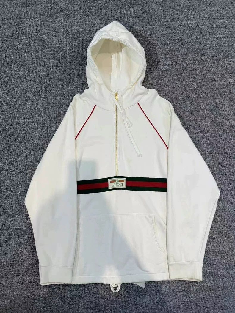 Gucci Gucci Half-zip belt hoodie Size US L / EU 52-54 / 3 - 1 Thumbnail