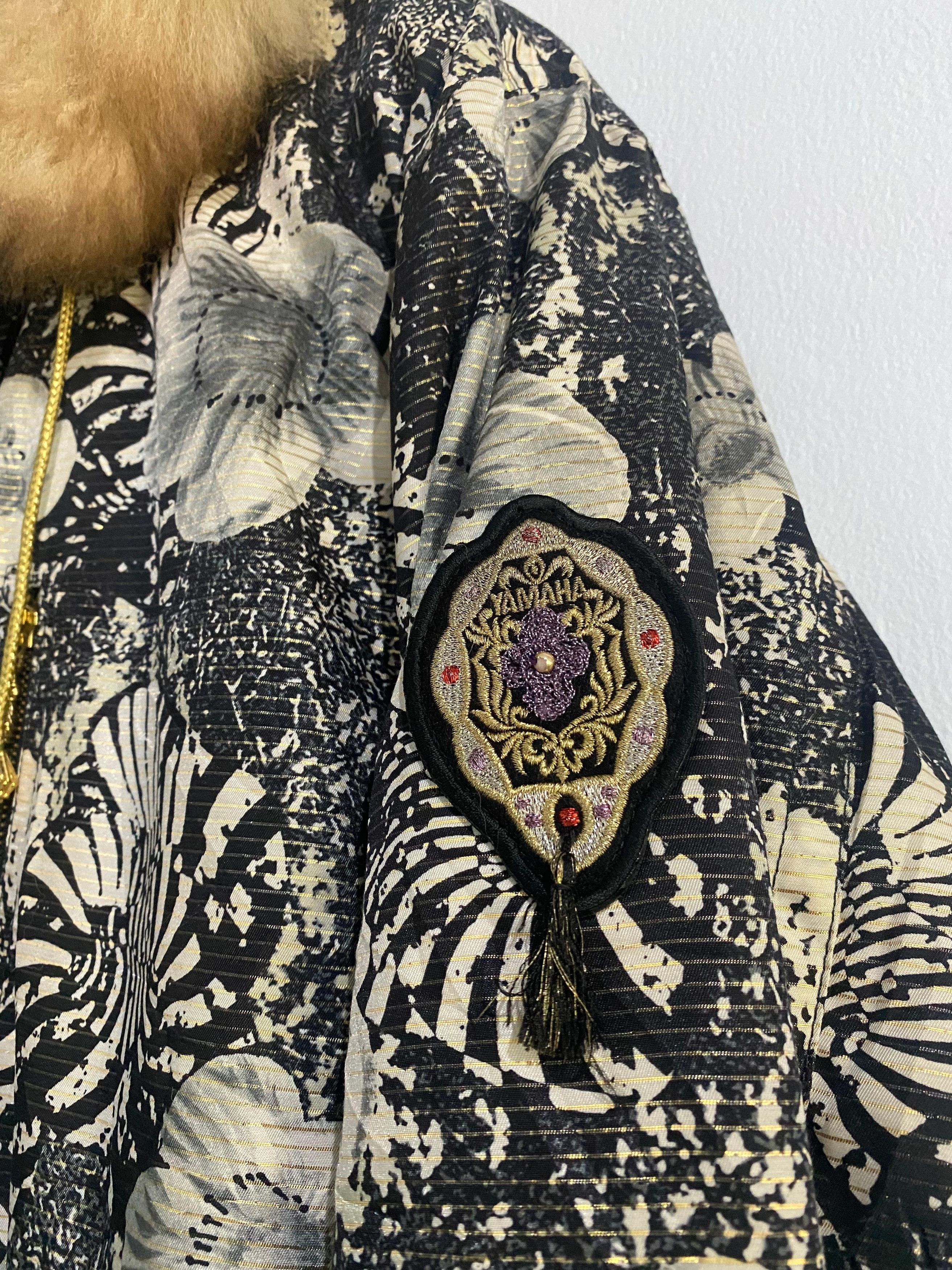 Yamaha Vintage 90s Yamaha Snowboard Art Design Jacket Size US L / EU 52-54 / 3 - 4 Thumbnail