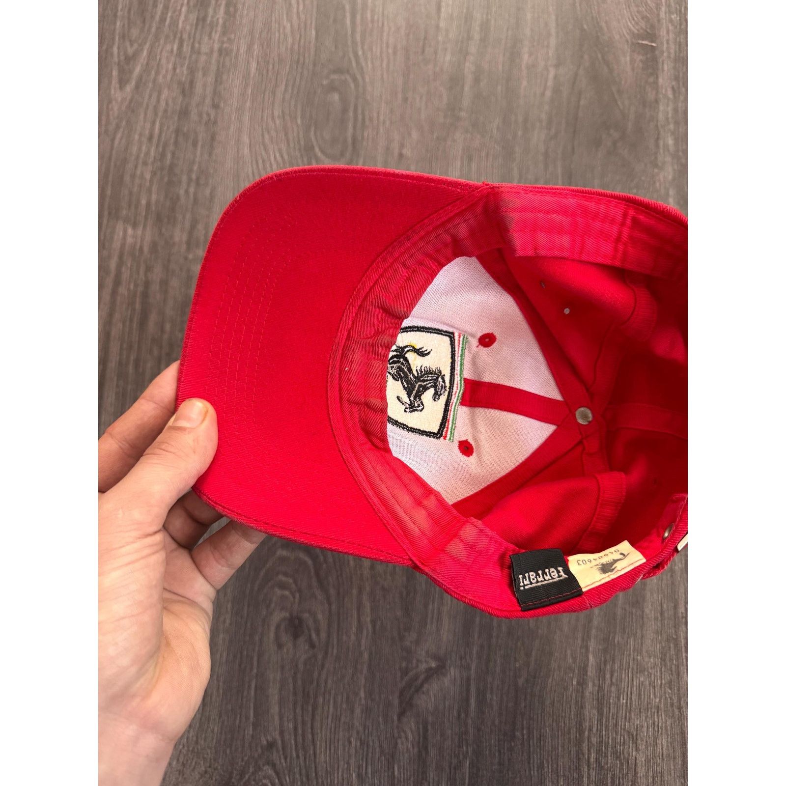 Ferrari Vintage Scuderia Ferrari 1999 Cap Size ONE SIZE - 8 Thumbnail