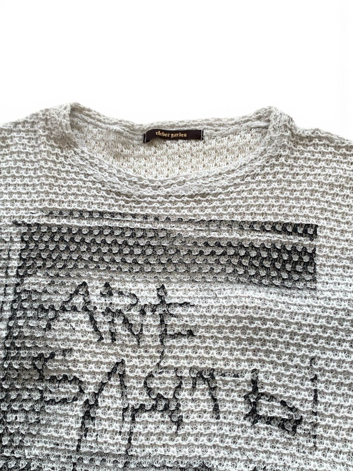 Japanese Brand 2000s japanese archive cleber garden y2k mesh longsleeve tee Size US S / EU 44-46 / 1 - 2 Thumbnail