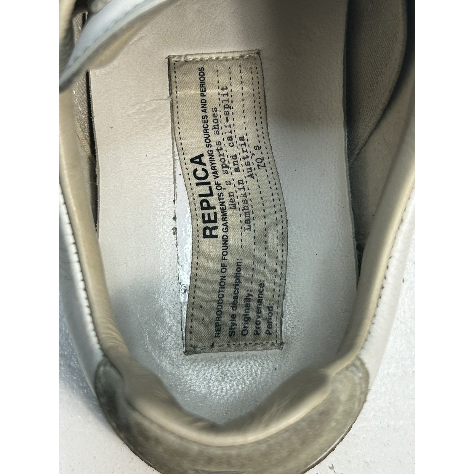 Maison Margiela Maison Margiela Replica Gats Sneaker Size 6.5 US Womens Size US 6.5 / IT 36.5 - 6 Thumbnail
