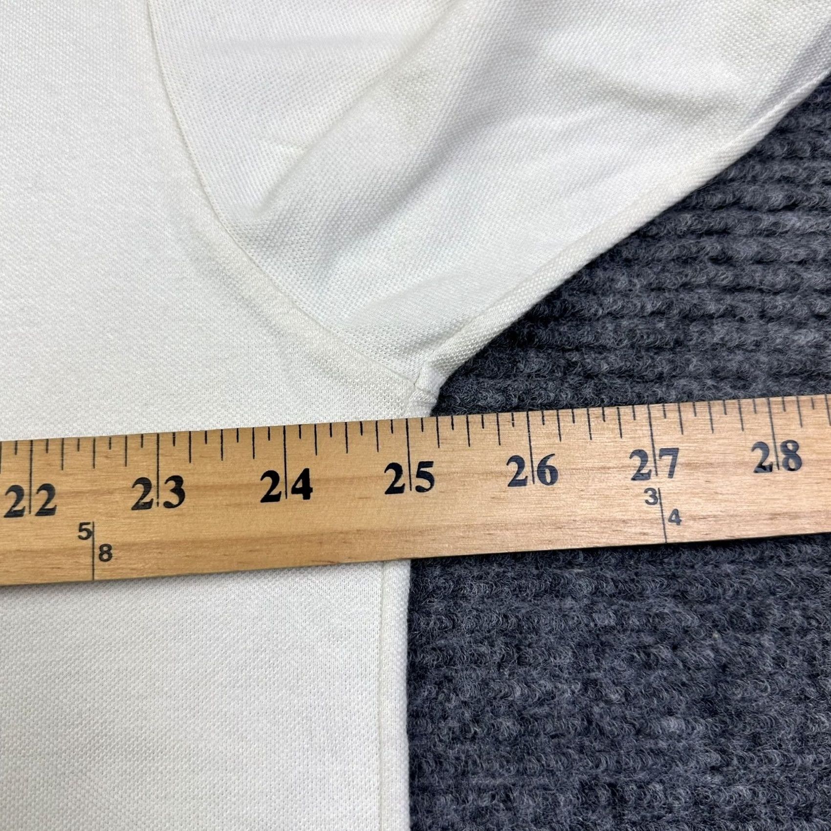 Vintage VINTAGE Cross Creek Polo Shirt XL White 100% Cotton Made In USA Mens Size US XL / EU 56 / 4 - 6 Thumbnail