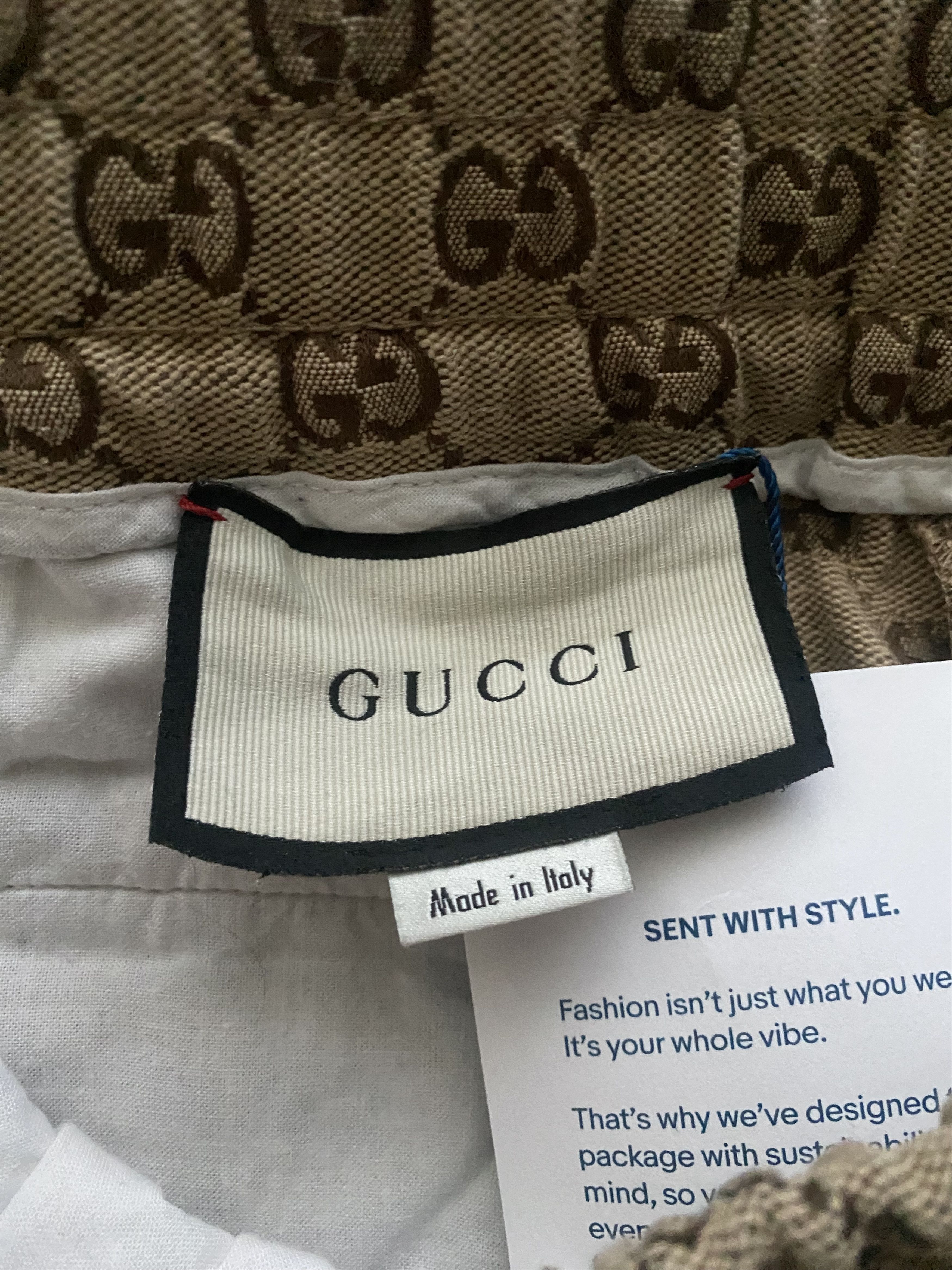 Gucci GUCCI GG BEIGE CANVAS JACQUARD PANTS Size US 32 / EU 48 - 4 Thumbnail