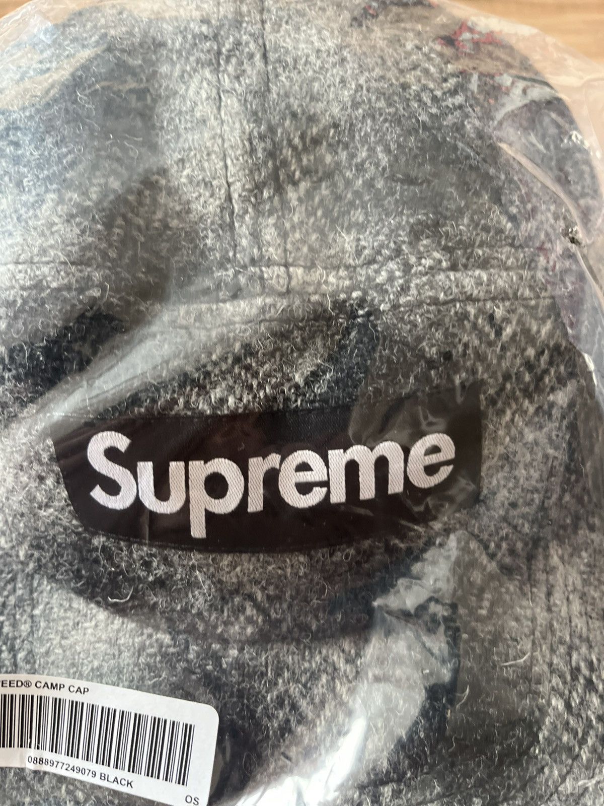 Supreme Supreme Harris Tweed Camp Cap Size ONE SIZE - 6 Thumbnail