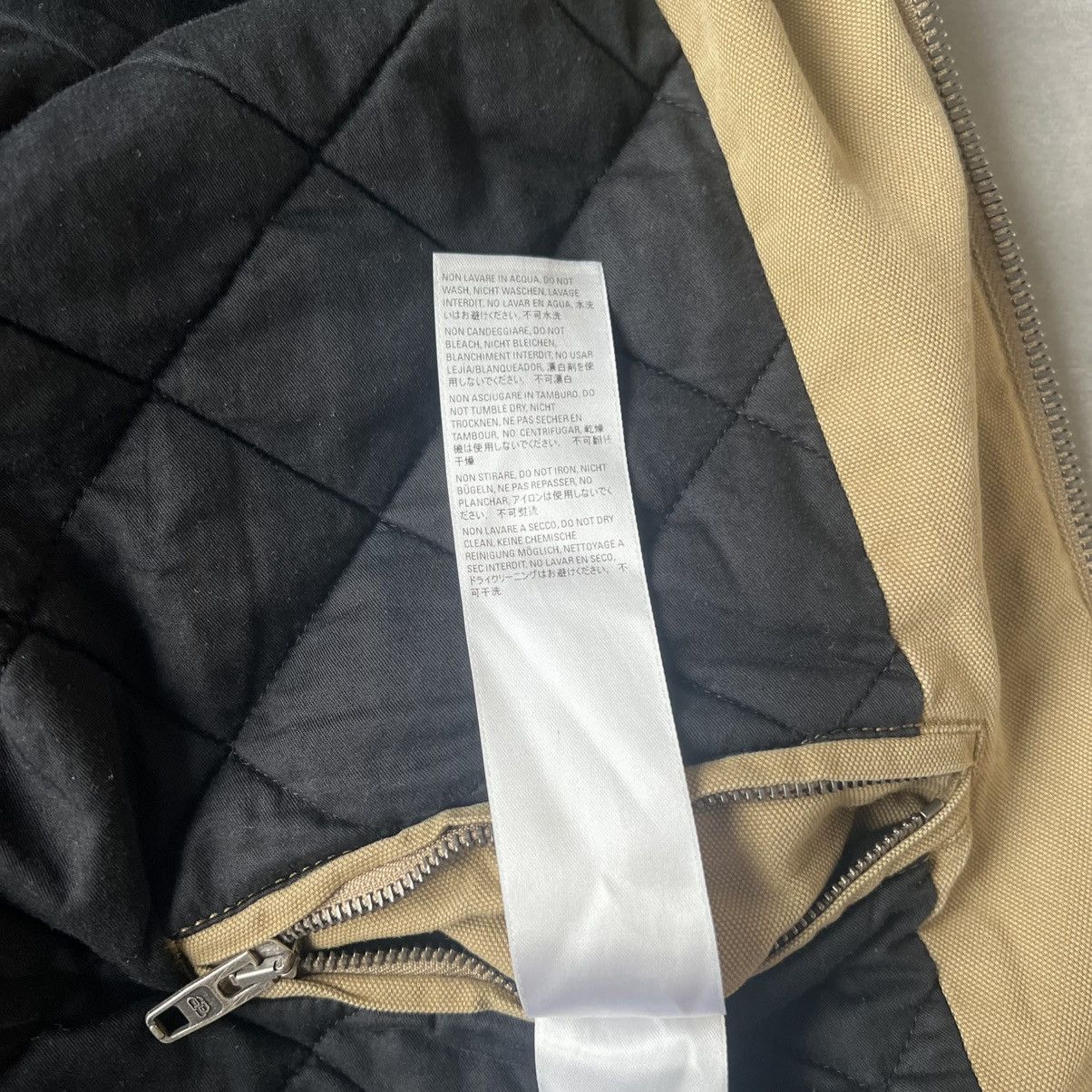 Balenciaga Balenciaga Leather Collar Workwear Jacket Size US M / EU 48-50 / 2 - 10 Thumbnail
