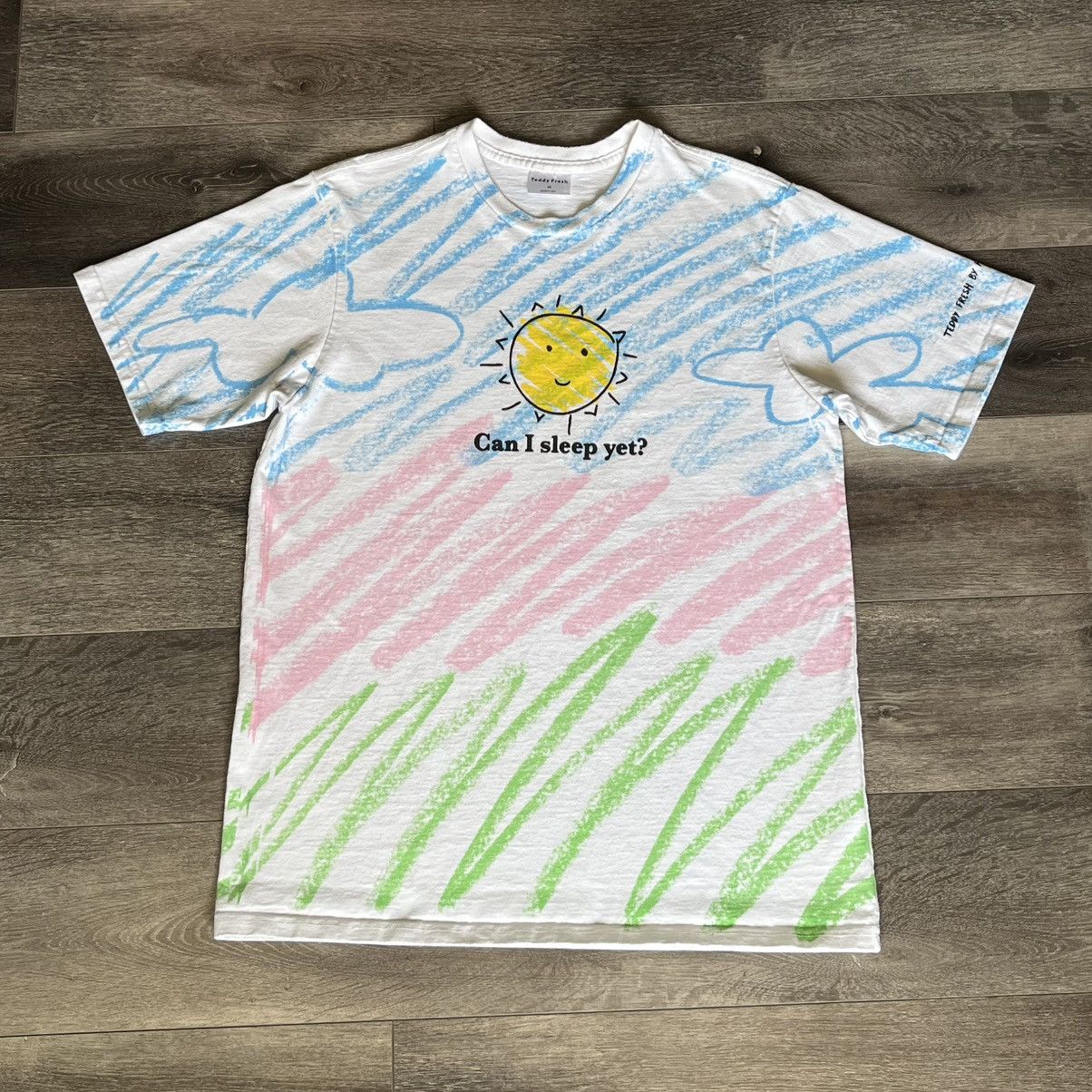 Teddy Fresh Teddy Fresh by Hila Klein Can I Sleep Yet Crayon Graphic Tee Size US M / EU 48-50 / 2 - 1 Thumbnail