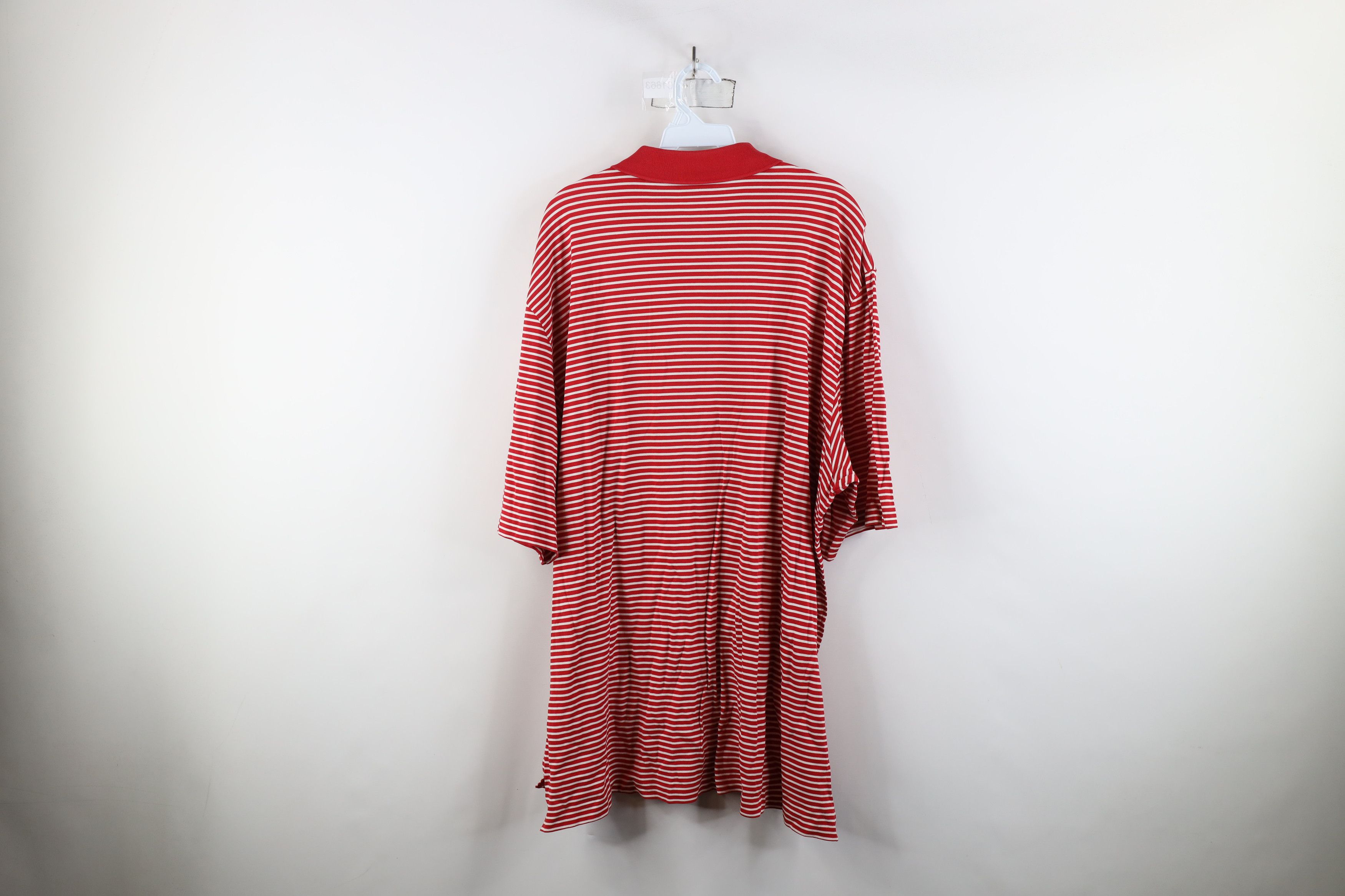 Ralph Lauren × Vintage Vintage Polo Golf Ralph Lauren Cane Striped Knit Polo Shirt Size US XXL / EU 58 / 5 - 9 Thumbnail
