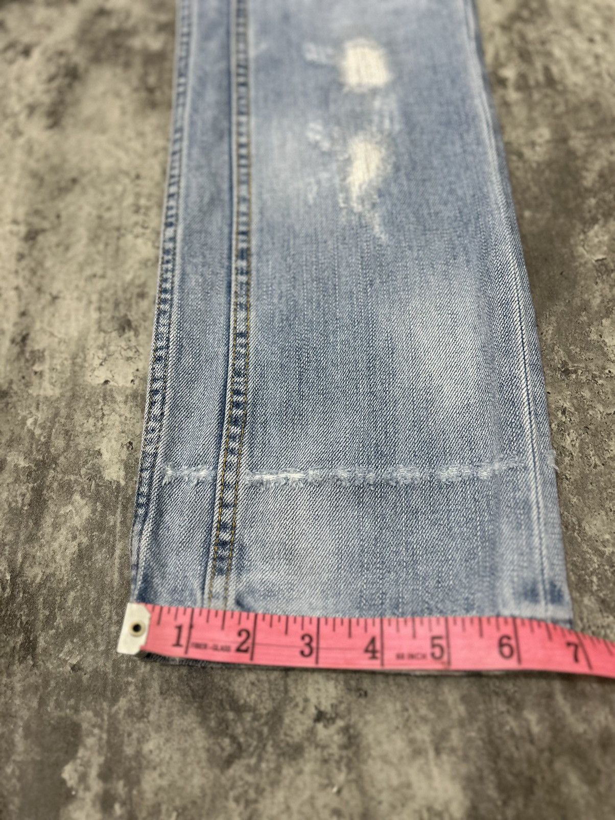 Hysteric Glamour × Japanese Brand Tokyo Aoyama Japan Distressed Jeans Size US 31 - 21 Thumbnail