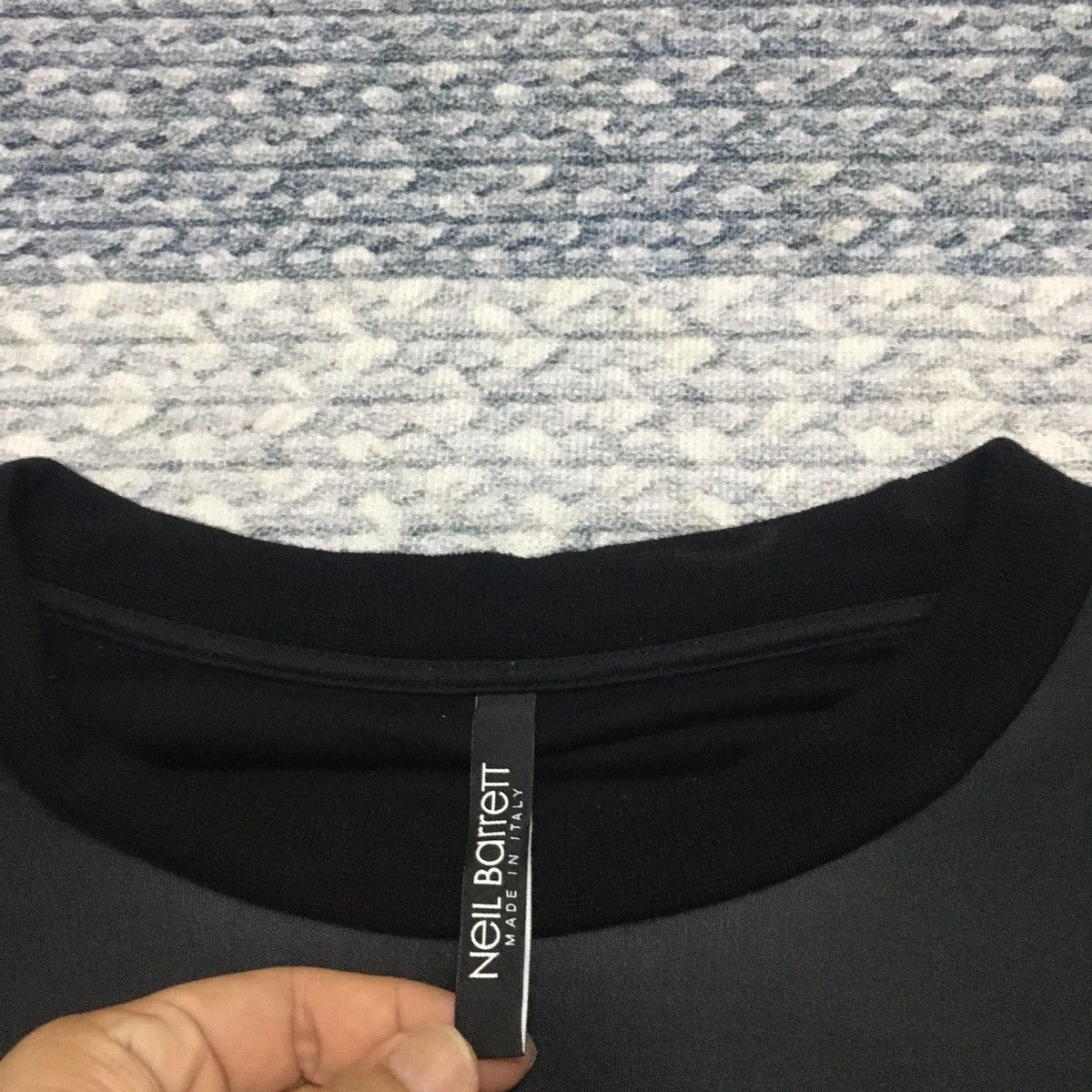 Neil Barrett Rare Neil Barrett Greek/Roman Double Graphics Pullover Size US L / EU 52-54 / 3 - 18 Thumbnail