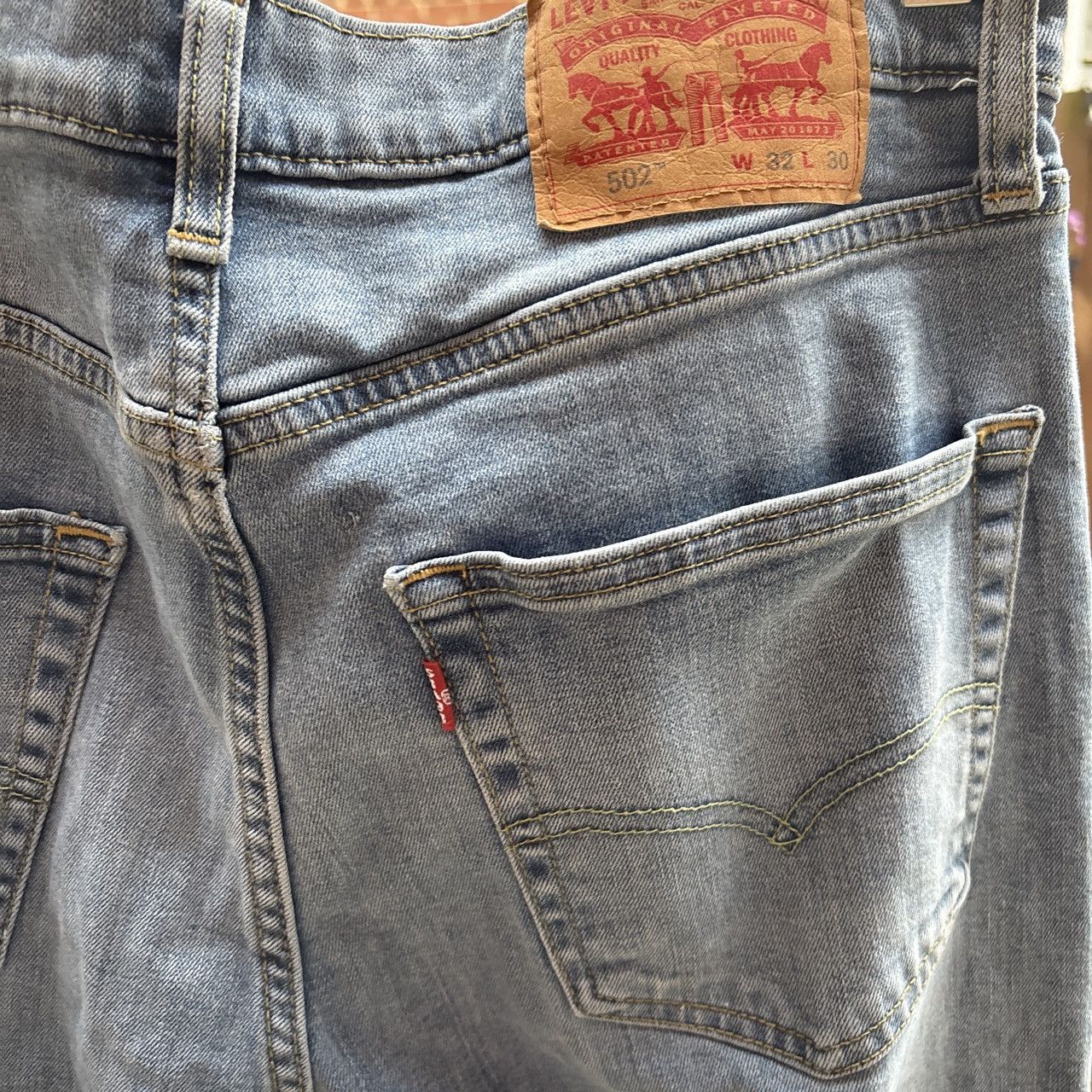 Levi's levis 502 tapered fit size Size US 32 / EU 48 - 4 Thumbnail