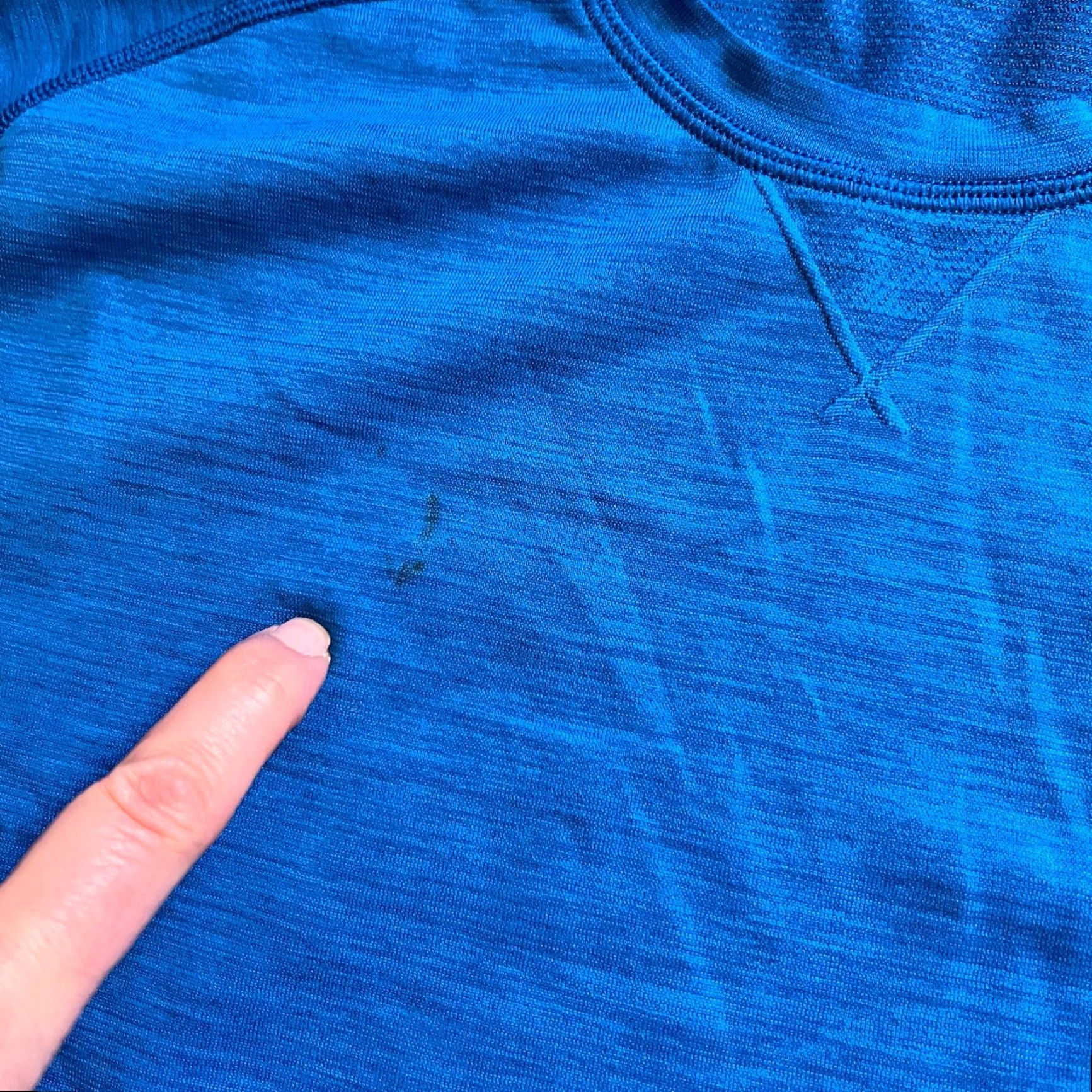 Lululemon Lululemon Long Sleeve Performance Shirt Men Medium Blue Tech Stretch Crew Size US M / EU 48-50 / 2 - 2 Thumbnail
