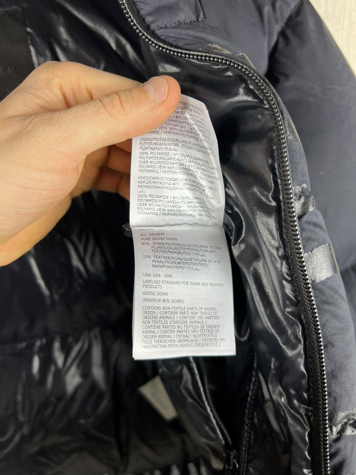 Moncler Moncler Dieng Giubbotto goose down big zip logo jacket badge Size US M / EU 48-50 / 2 - 19 Thumbnail