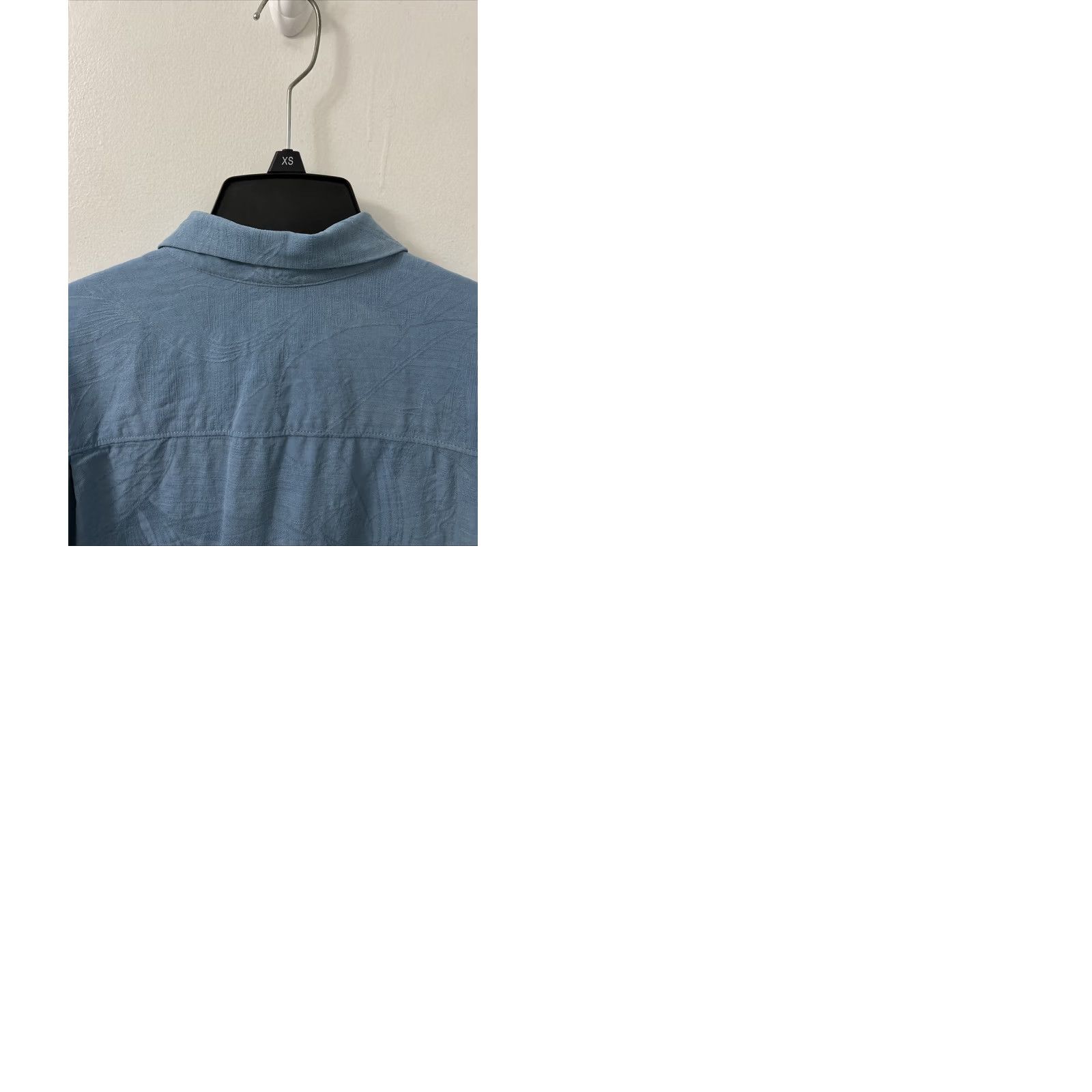 Tommy Bahama Tommy Bahama Shirt Mens S Blue 100% Silk Short Sleeve Button-Down Pocket Tropical Regular Fit Size US S / EU 44-46 / 1 - 9 Thumbnail