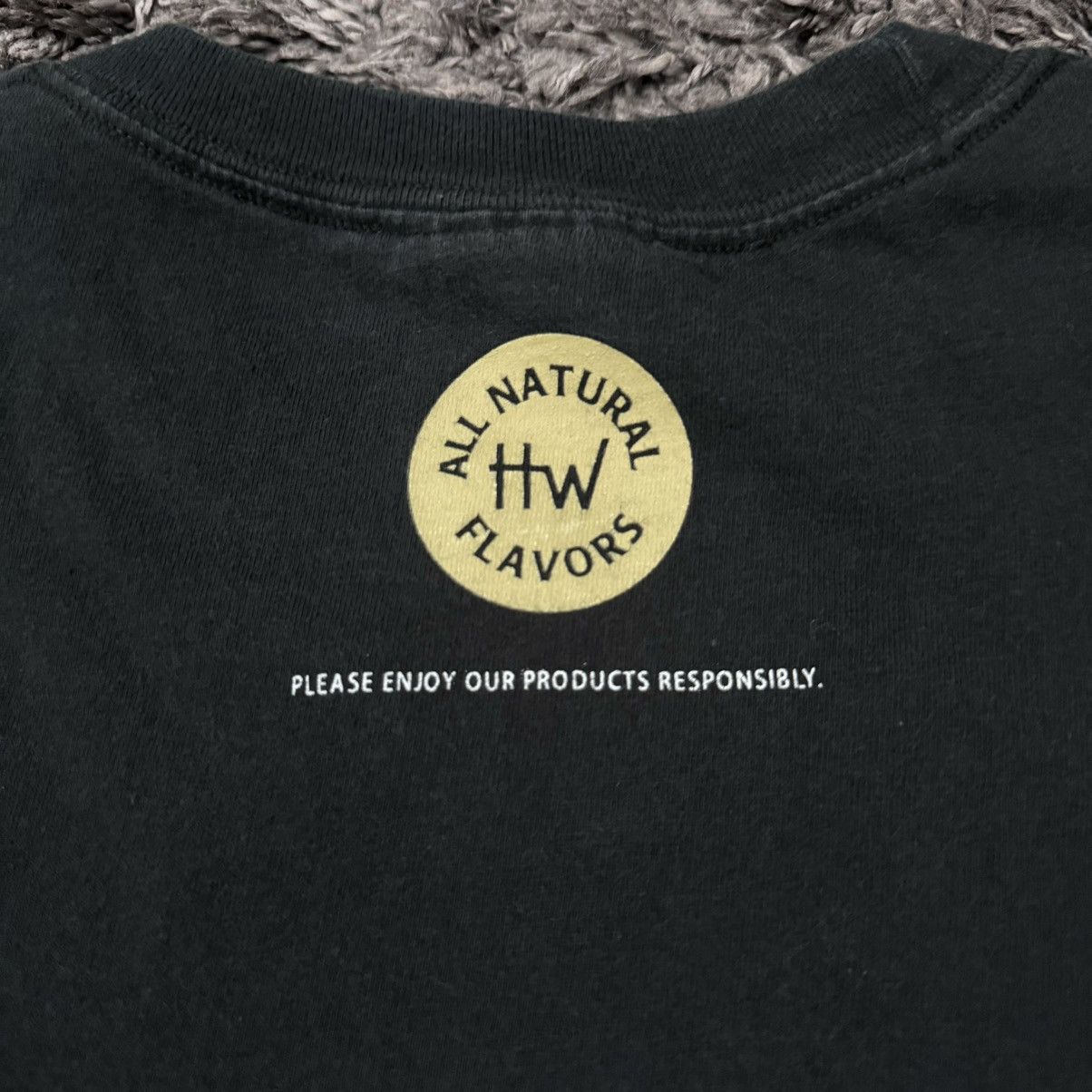 Other Vintage Hiram Walker Liquor Promo Faded Black Tee Size US XL / EU 56 / 4 - 8 Thumbnail
