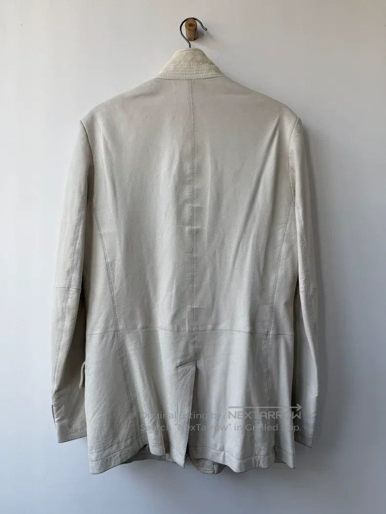 Yohji Yamamoto Yohji Yamamoto 2010 SS Main Line Show Sheepskin Suit Jacke Size US L / EU 52-54 / 3 - 7 Thumbnail