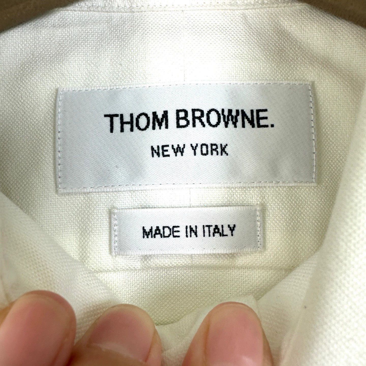 Thom Browne Thom Browne/TB Double Sleeve Three-Stripe Shirt Size US M / EU 48-50 / 2 - 4 Thumbnail