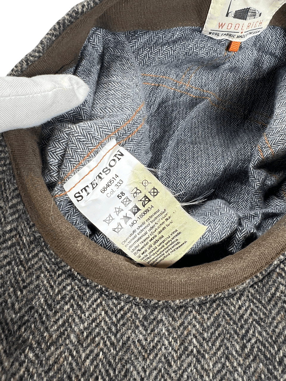 Stetson × Woolrich Woolen Mills Woolrich x Stetson Tweed Cap Size ONE SIZE - 5 Thumbnail
