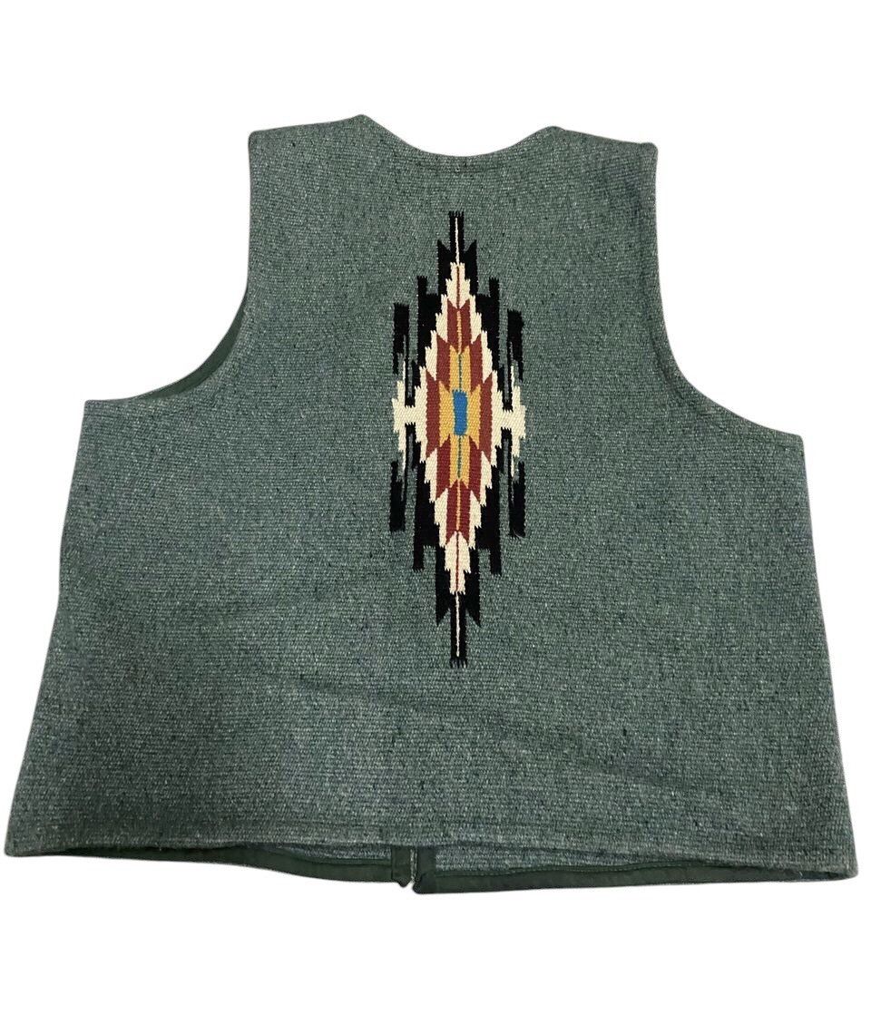 Handmade × Vintage Vintage John R Trujillos Weaving House Chimayo N Mex Vest Size US M / EU 48-50 / 2 - 7 Thumbnail