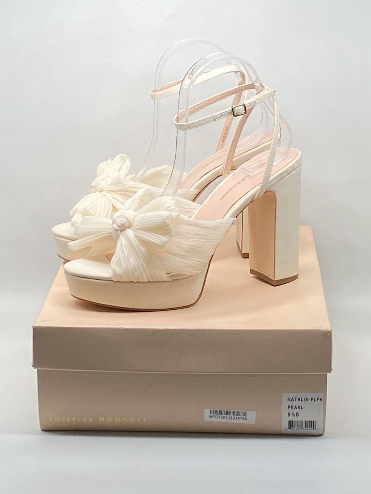 Loeffler Randall Loeffler Randall Platform Bow Heeled Sandals size 8.5 Size US 8.5 / IT 38.5 - 13 Thumbnail