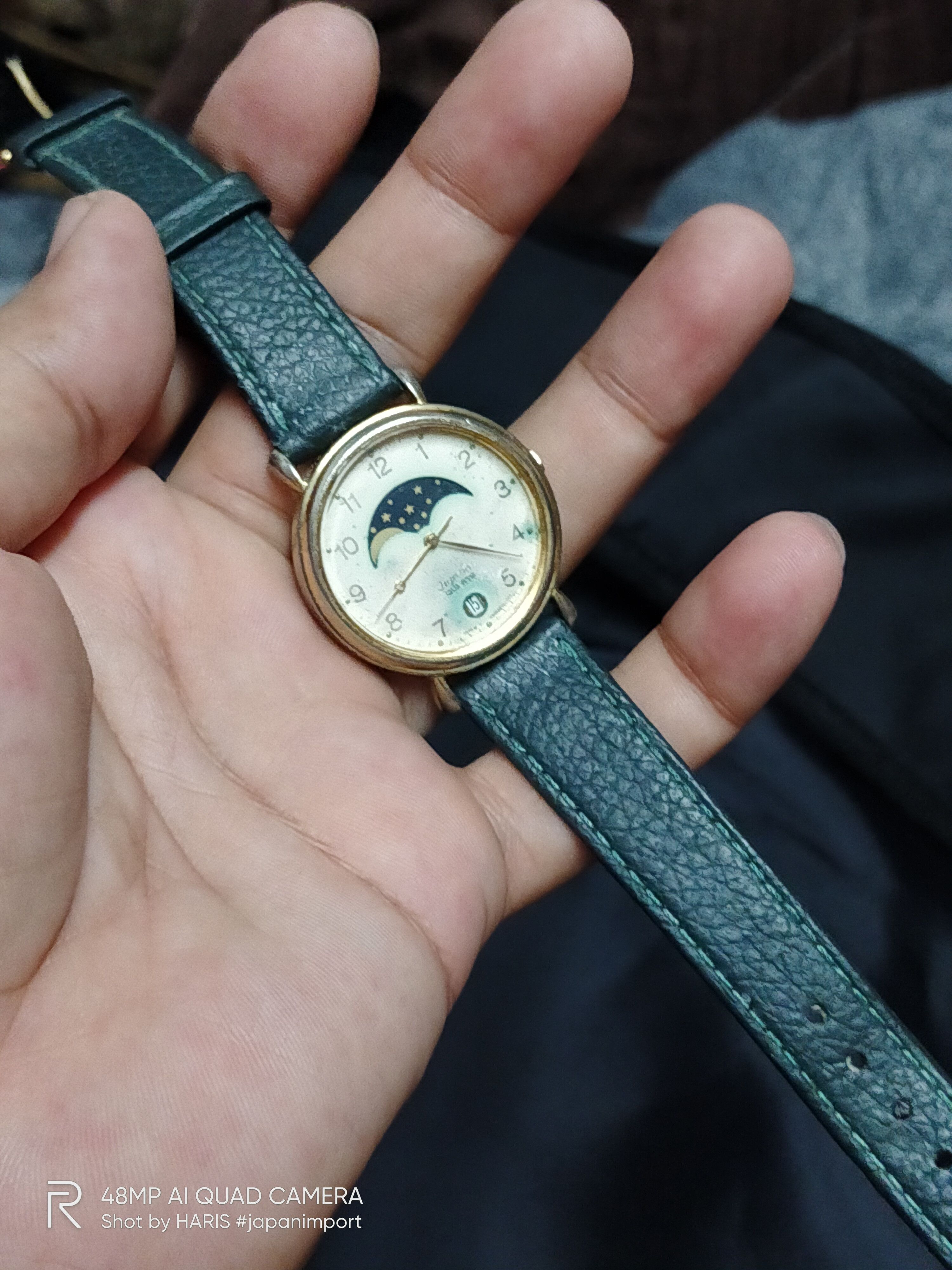 Japanese Brand × Orient ORIENT JUPITER 💥Super Rare Moon Phase Japan Watch Size ONE SIZE - 6 Thumbnail